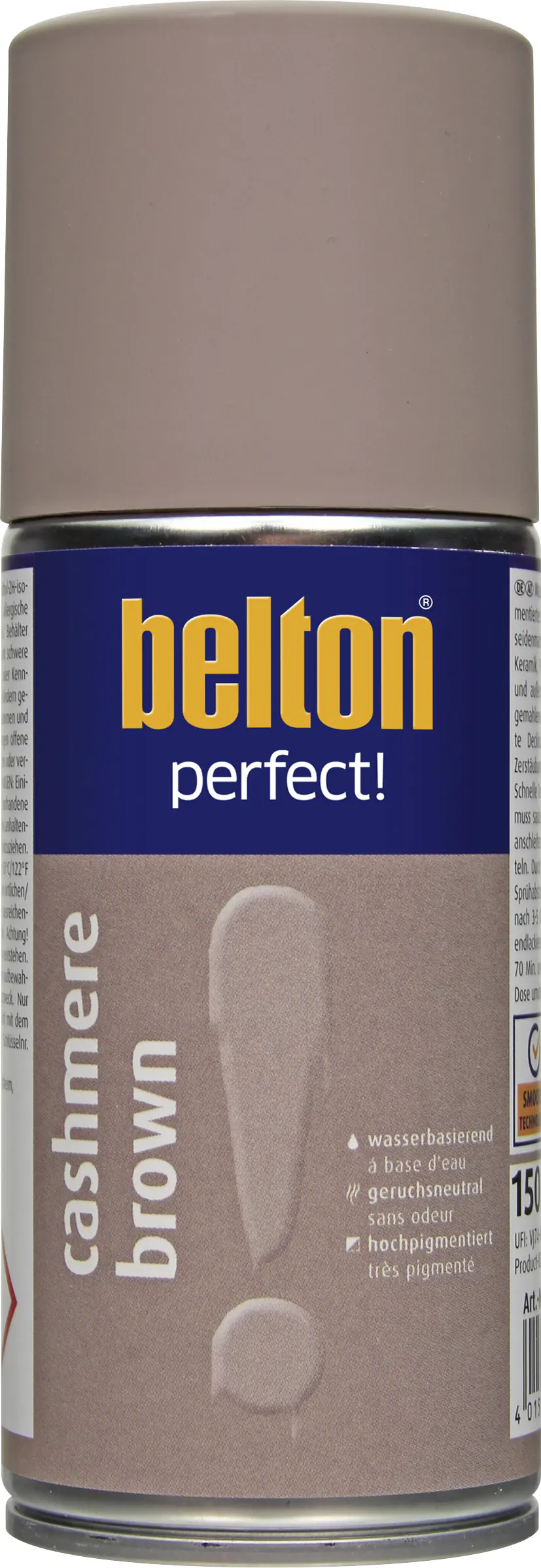 Belton perfect Lackspray 150 ml Cashmere brown seidenmatt Belton perfect Lackspray 150 ml Cashmere brown seidenmatt