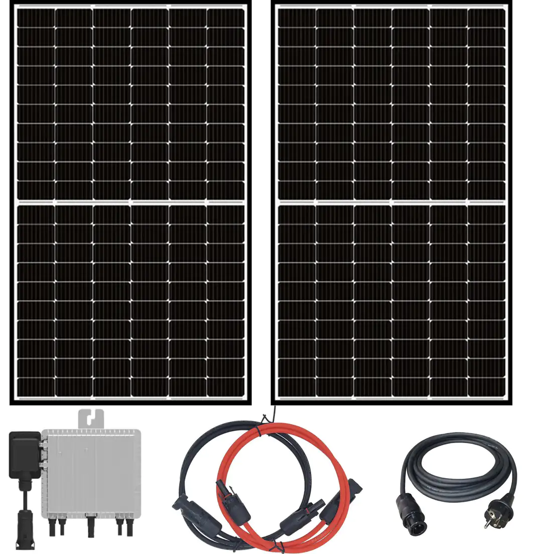 Sunlit Balkonkraftwerk 760 Watt ohne Halterung Sunlit Balkonkraftwerk 760 Watt ohne Halterung