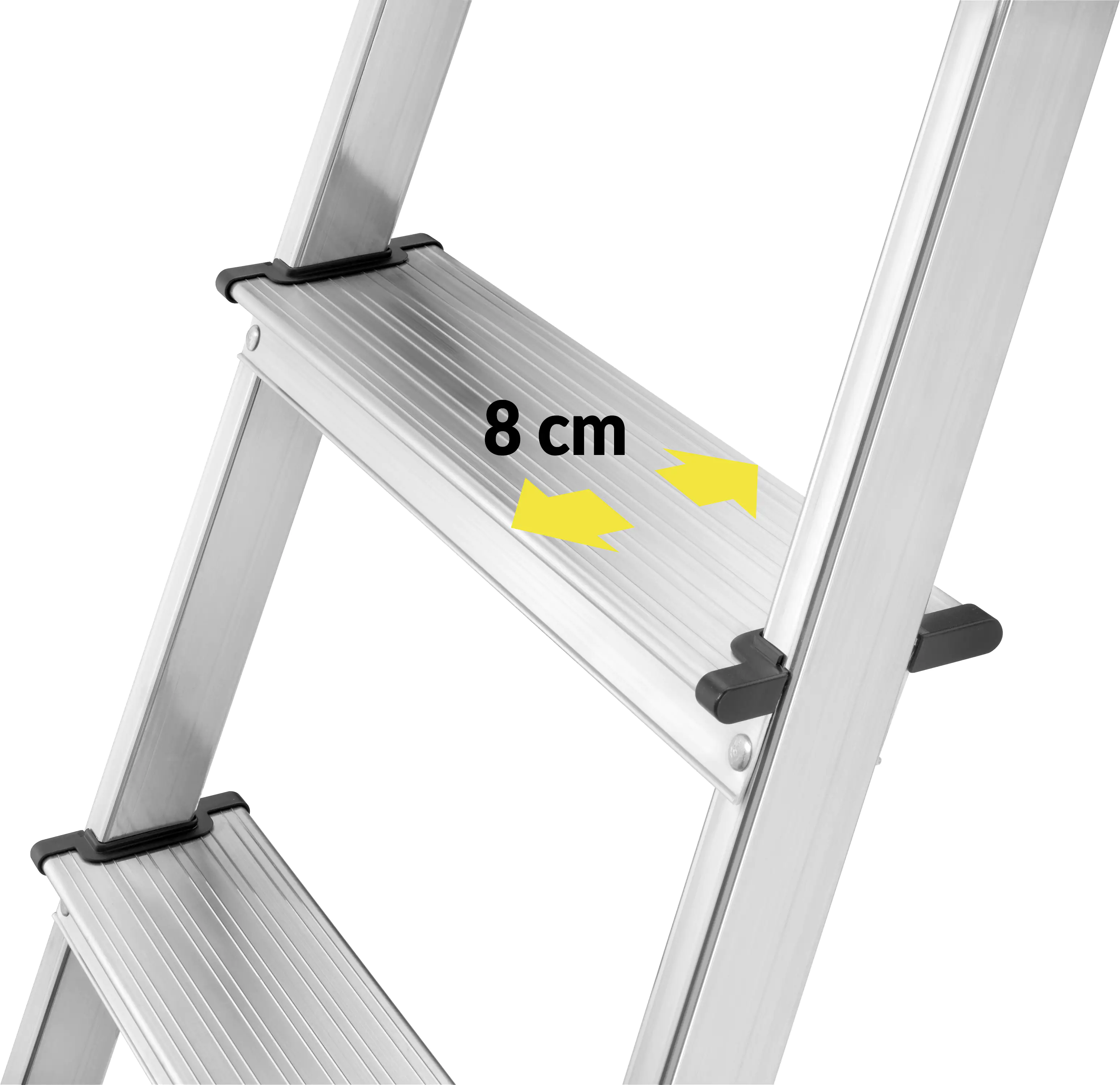 Hailo Aluminium-Sicherheits-Stehleiter L60 StandardLine 3,72 m Hailo Aluminium-Sicherheits-Stehleiter L60 StandardLine 3,72 m