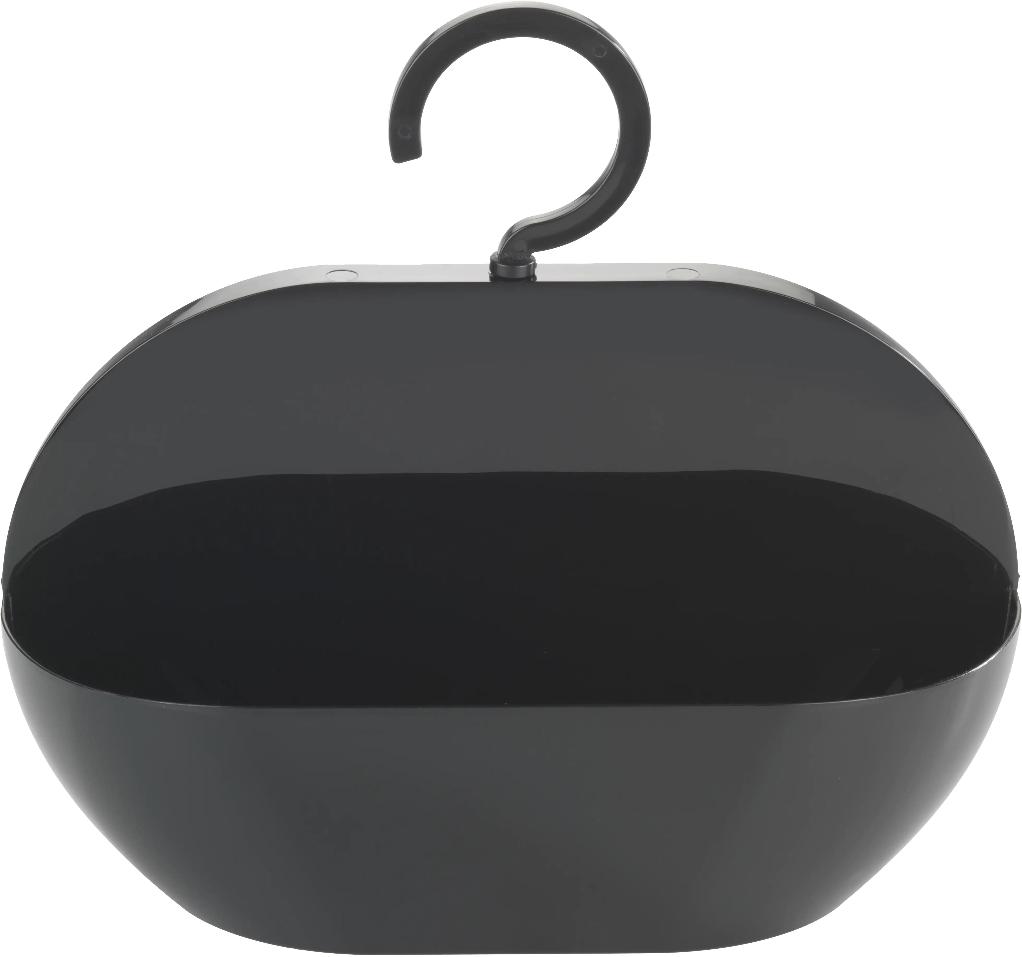 Wenko Duschkorb Cocktail Kunststoff, schwarz