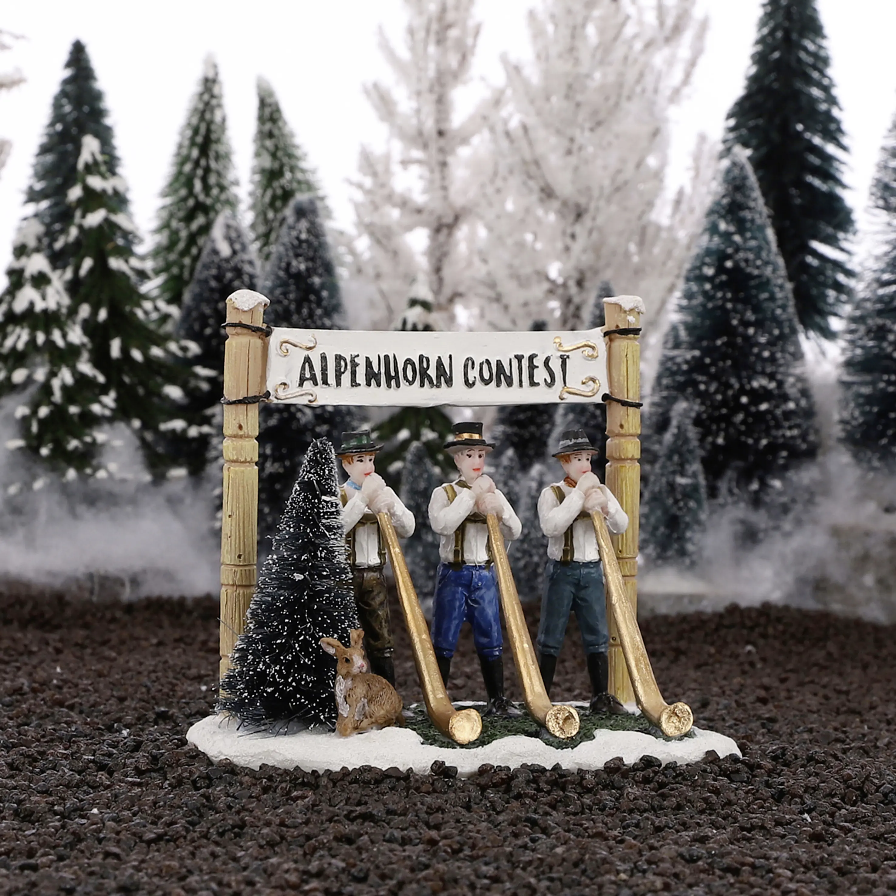 Luville Dekofigur Alpenkonzert 13 cm mehrfarbig