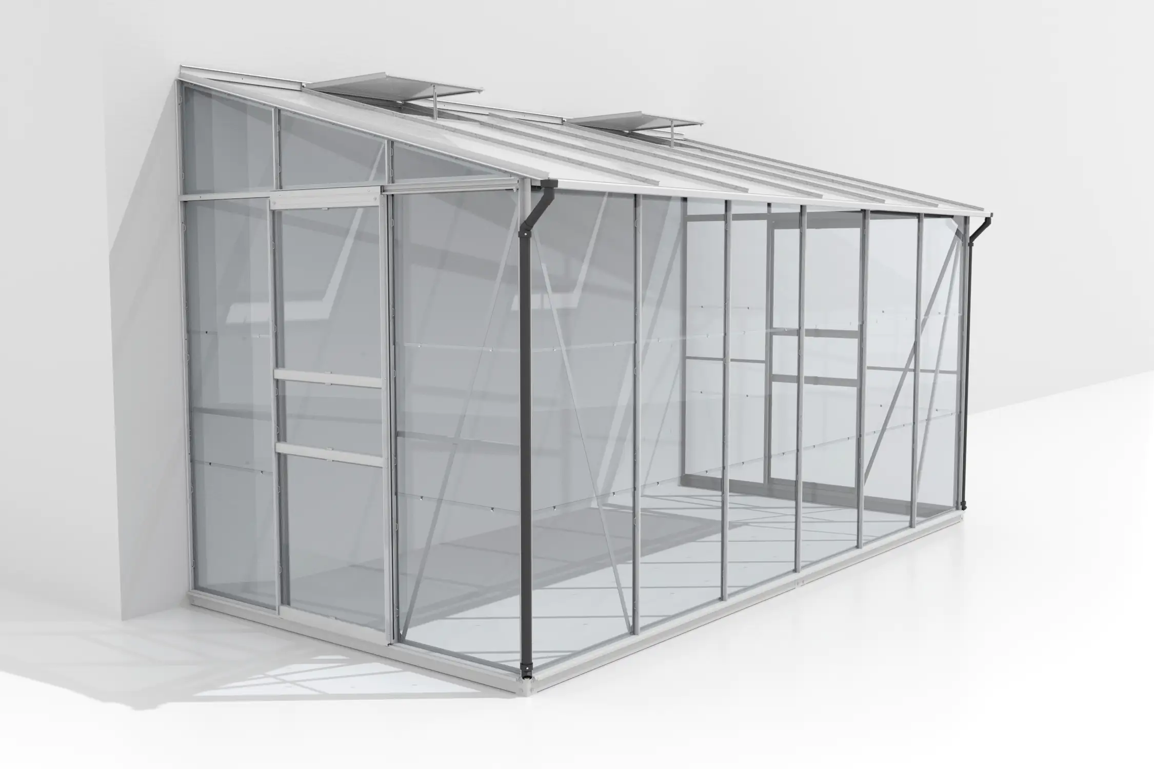 Vitavia Gewächshaus Osiris 7800 190 x 379 cm 3 mm Sicherheitsglas