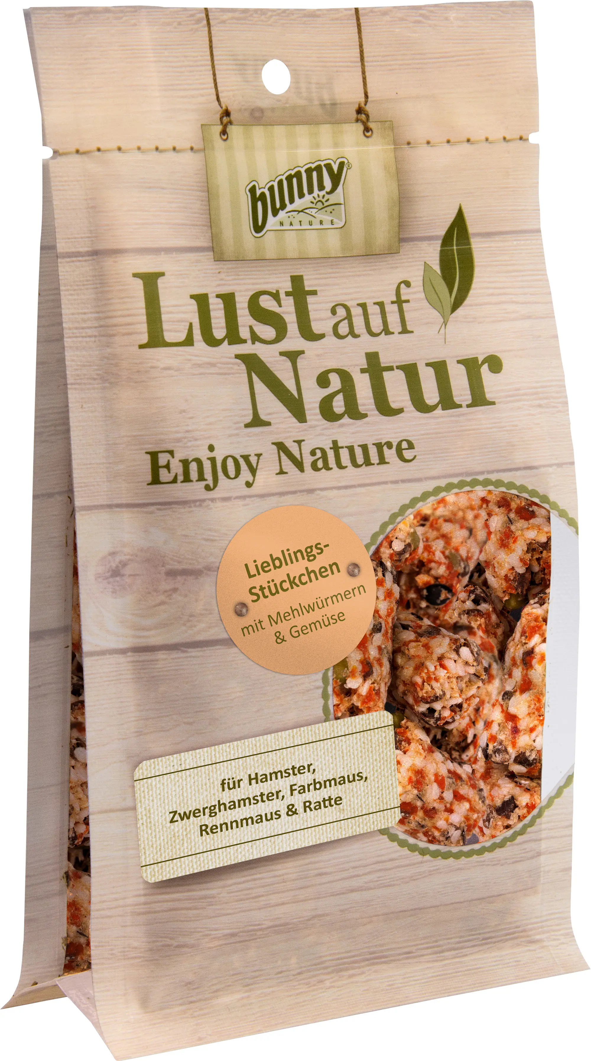 Bunny Nature Lust auf Natur Lieblings-Stückchen Nagerfutter 60 g