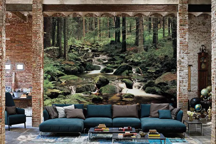 papermoon Vlies- Fototapete Digitaldruck 350 x 260 cm Nature