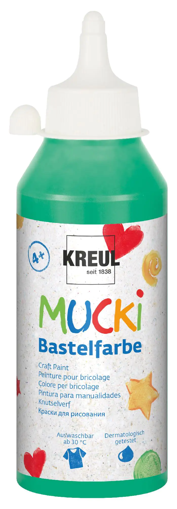 Kreul Mucki Bastelfarbe grün 250 ml