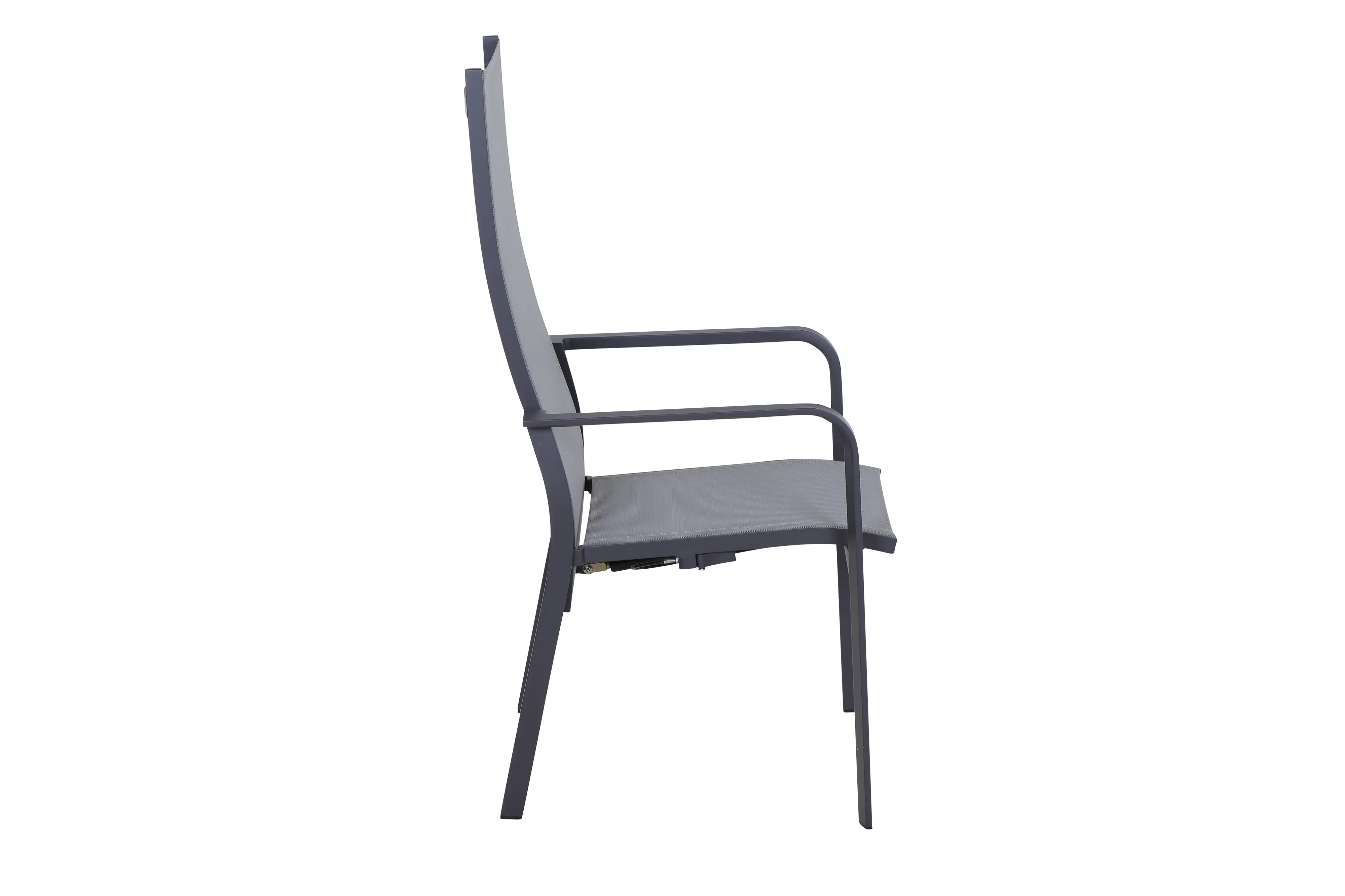 Siena Garden Stapelstuhl Aluminium Carlton dunkelgrau