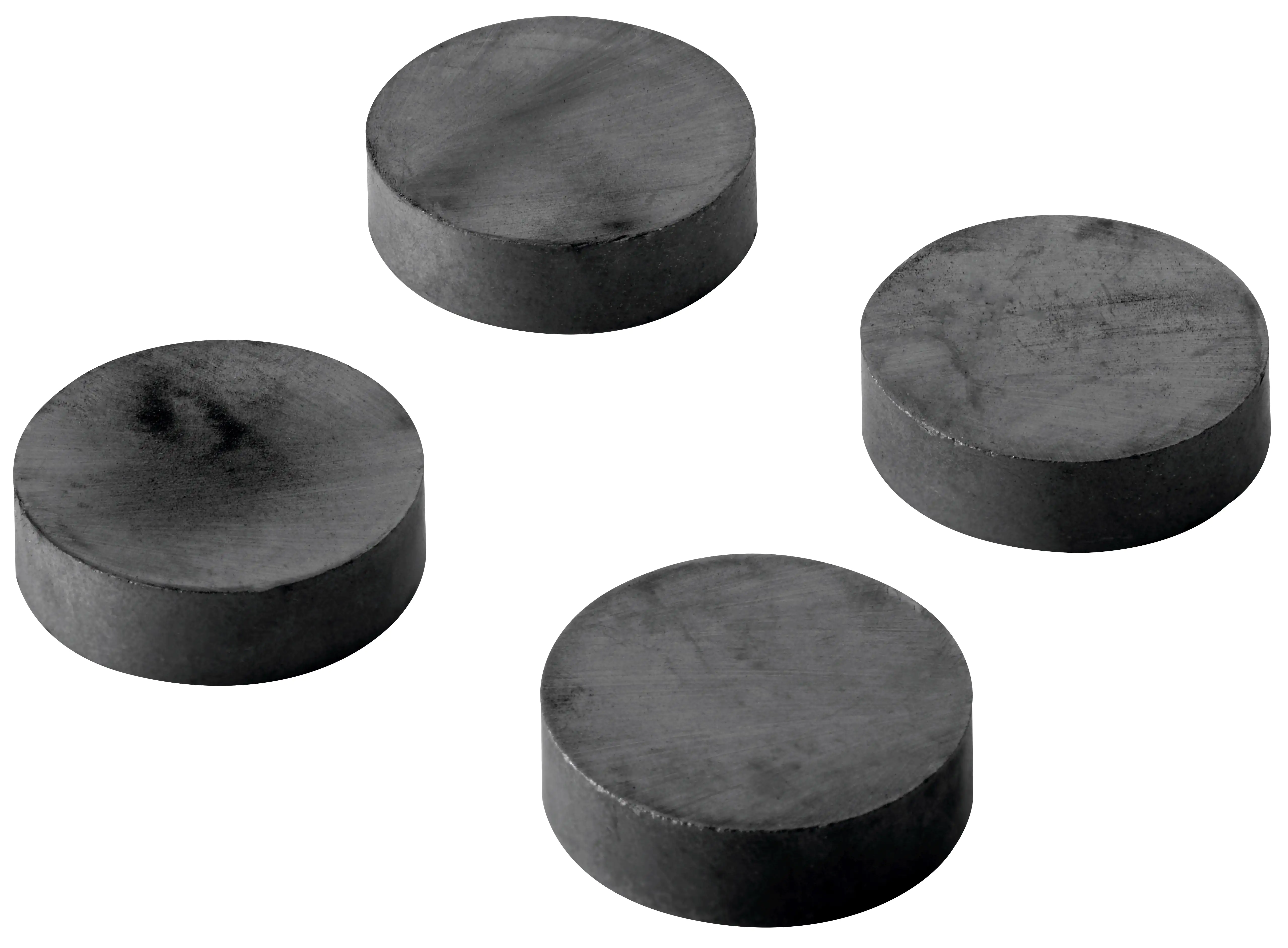 Hettich Pinnwandmagnet 5,0 x 30 mm schwarz - 1 Stück