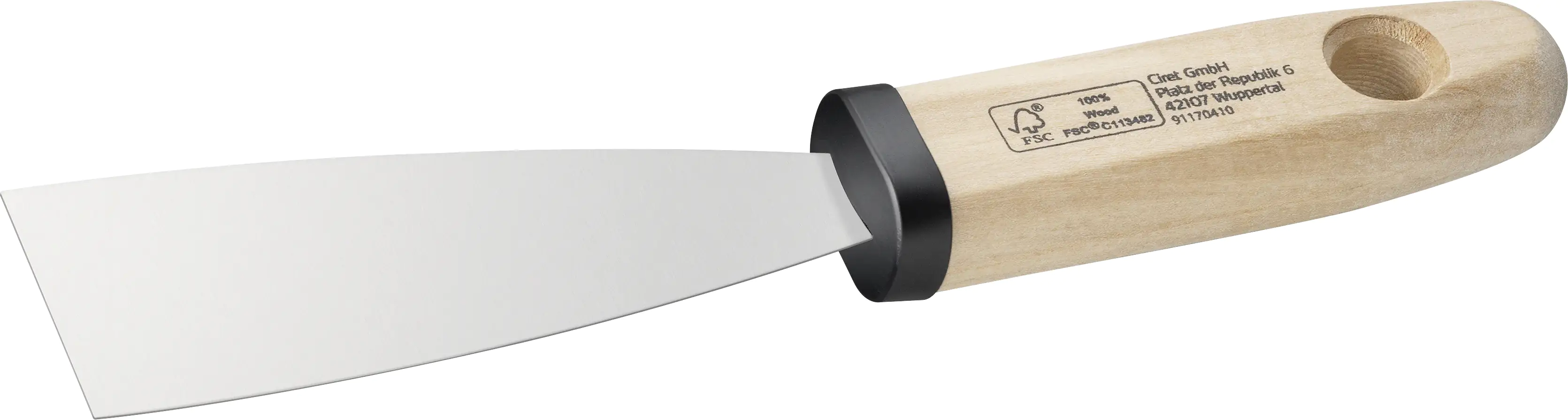 Color Expert Spachtel 40 mm Holzgriff, FSC