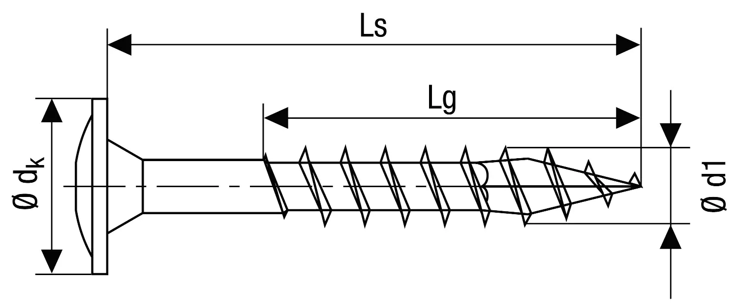 Spax Holzbauschrauben 8.0 x 80 mm TX 40 - 20 Stk.