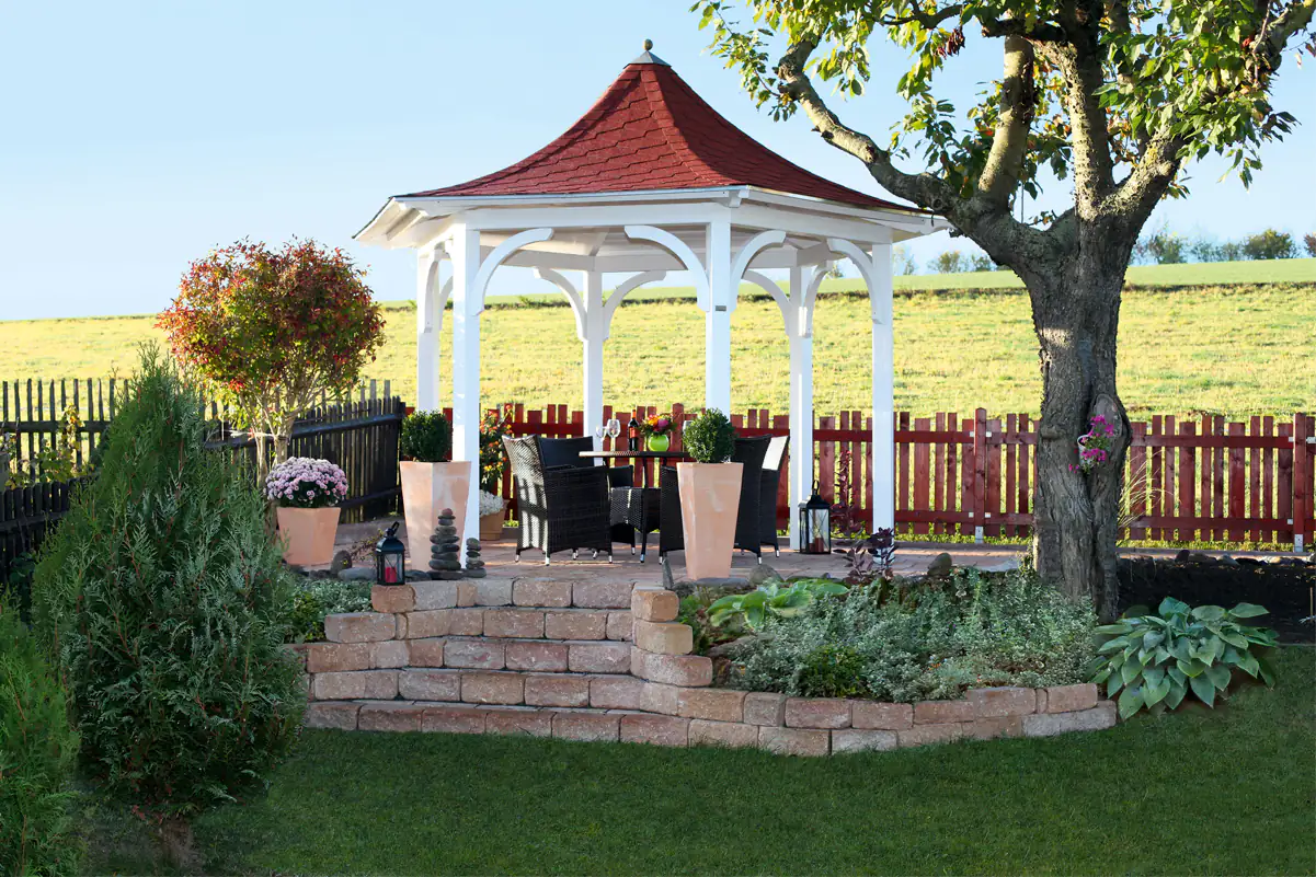 4018211007639_06 SKAN HOLZ Pavillon Versailles Leimholz, lasiert in Nussbaum