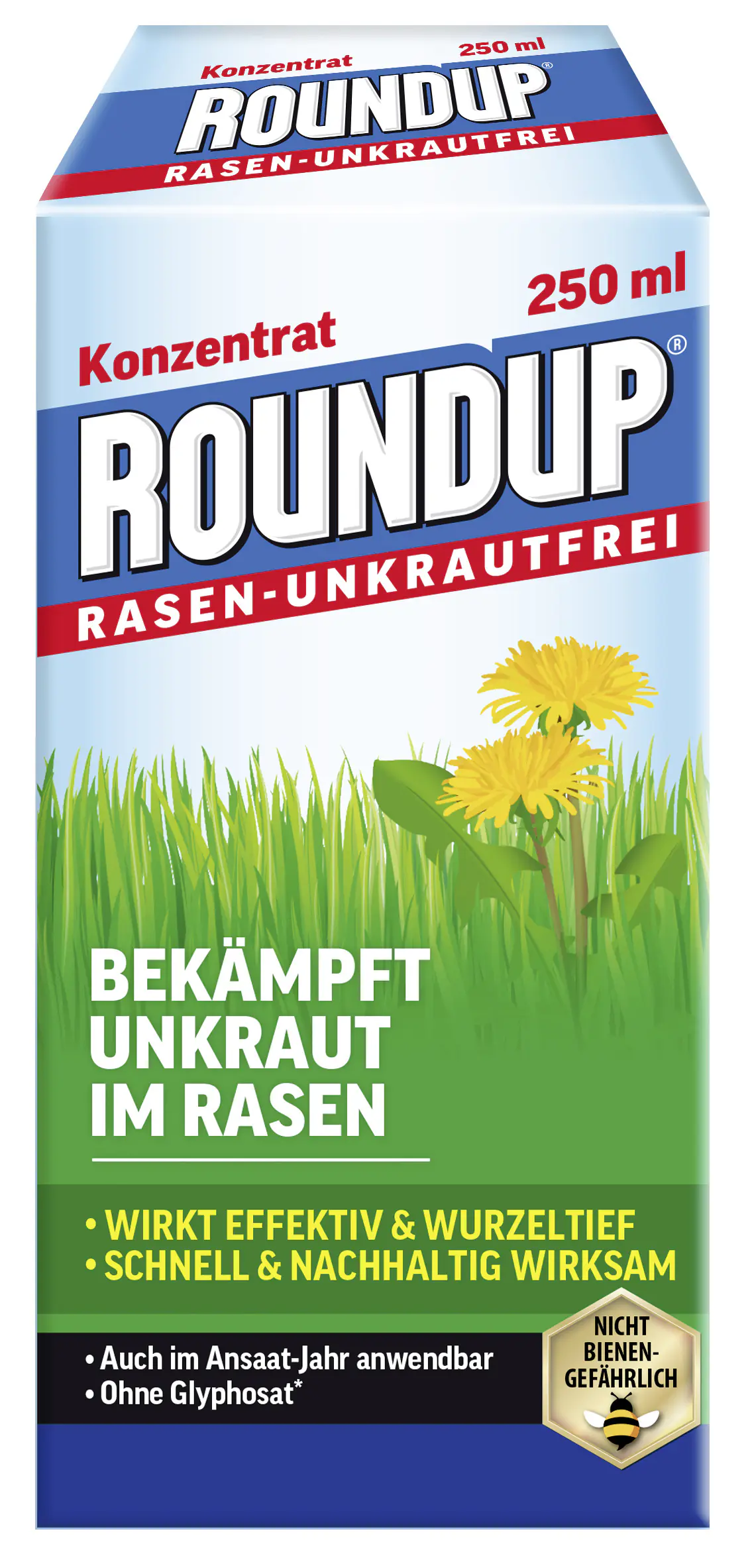 Roundup Rasen-Unkrautfrei Konzentrat 250 ml