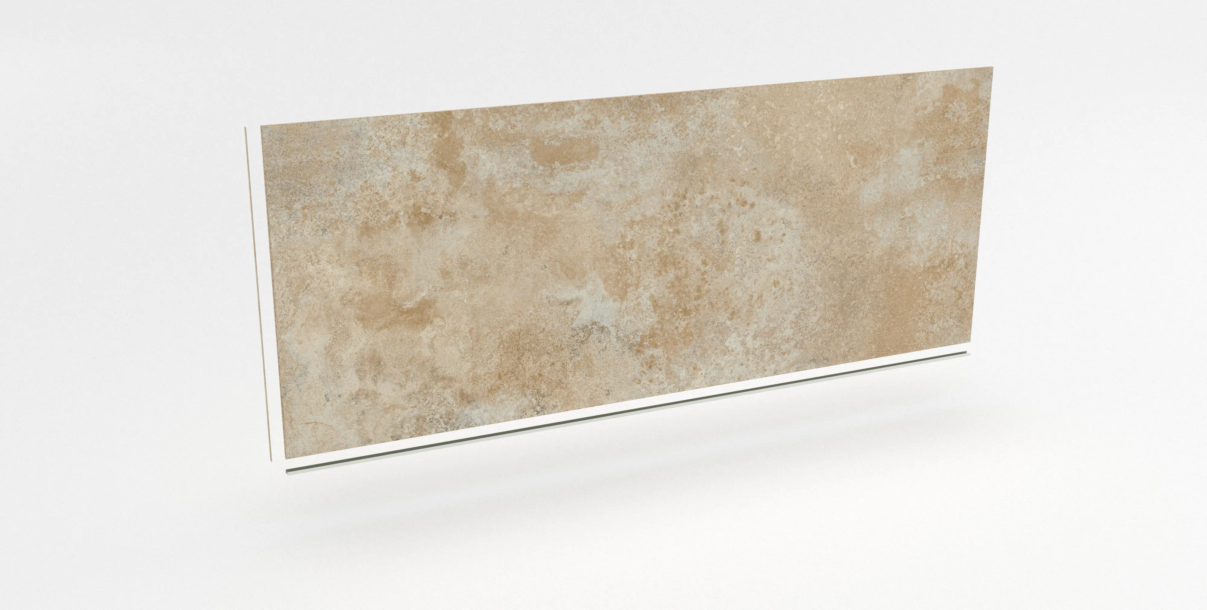 GetaElements Küchenrückwand-Set jurakalk beige 305 x 58,5 x 1,3 cm