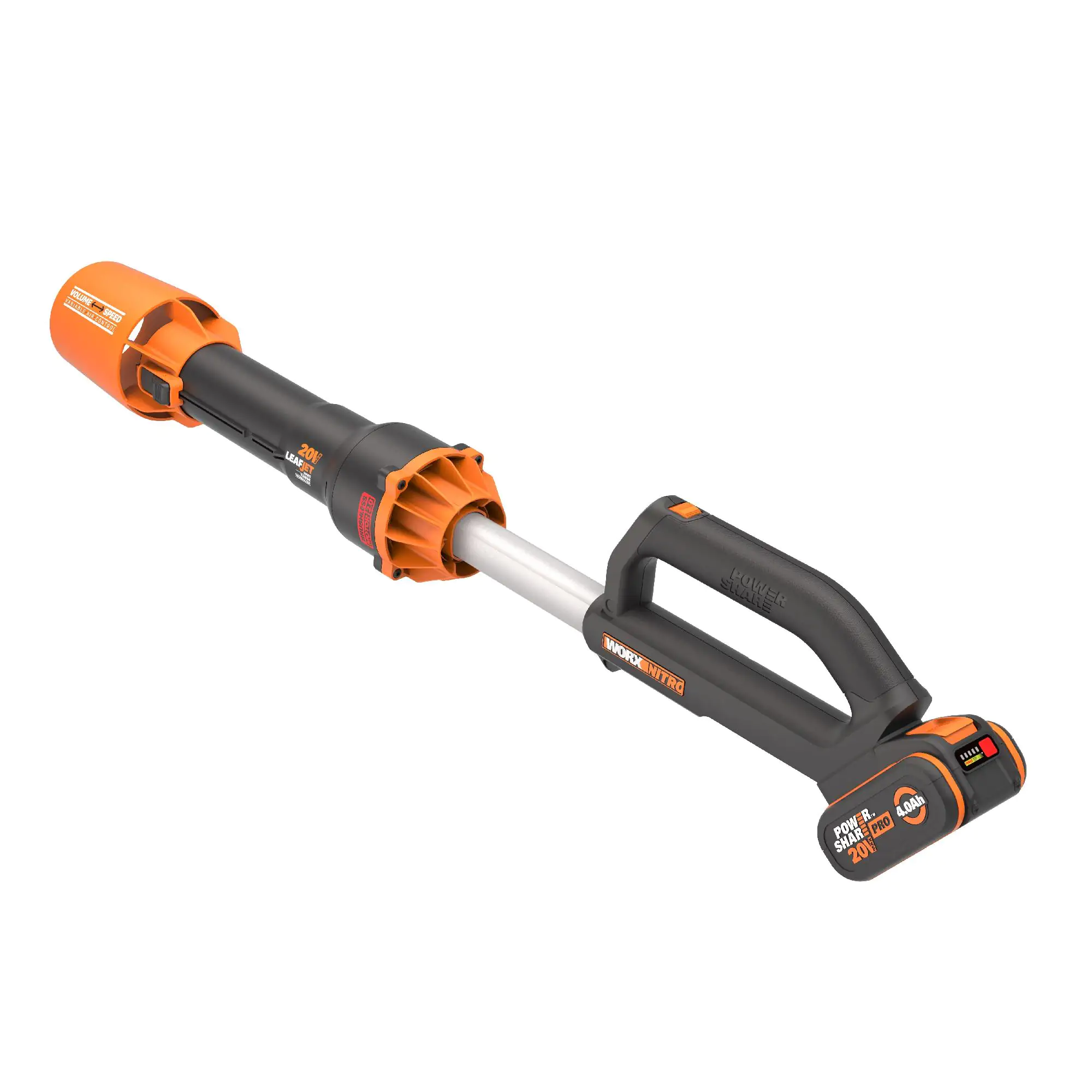 Worx Akku-Laubbläser Turbine WP544E Aktions-Set inkl. gratis 2. Akku Worx Akku-Laubbläser Turbine WP544E Aktions-Set inkl. gratis 2. Akku