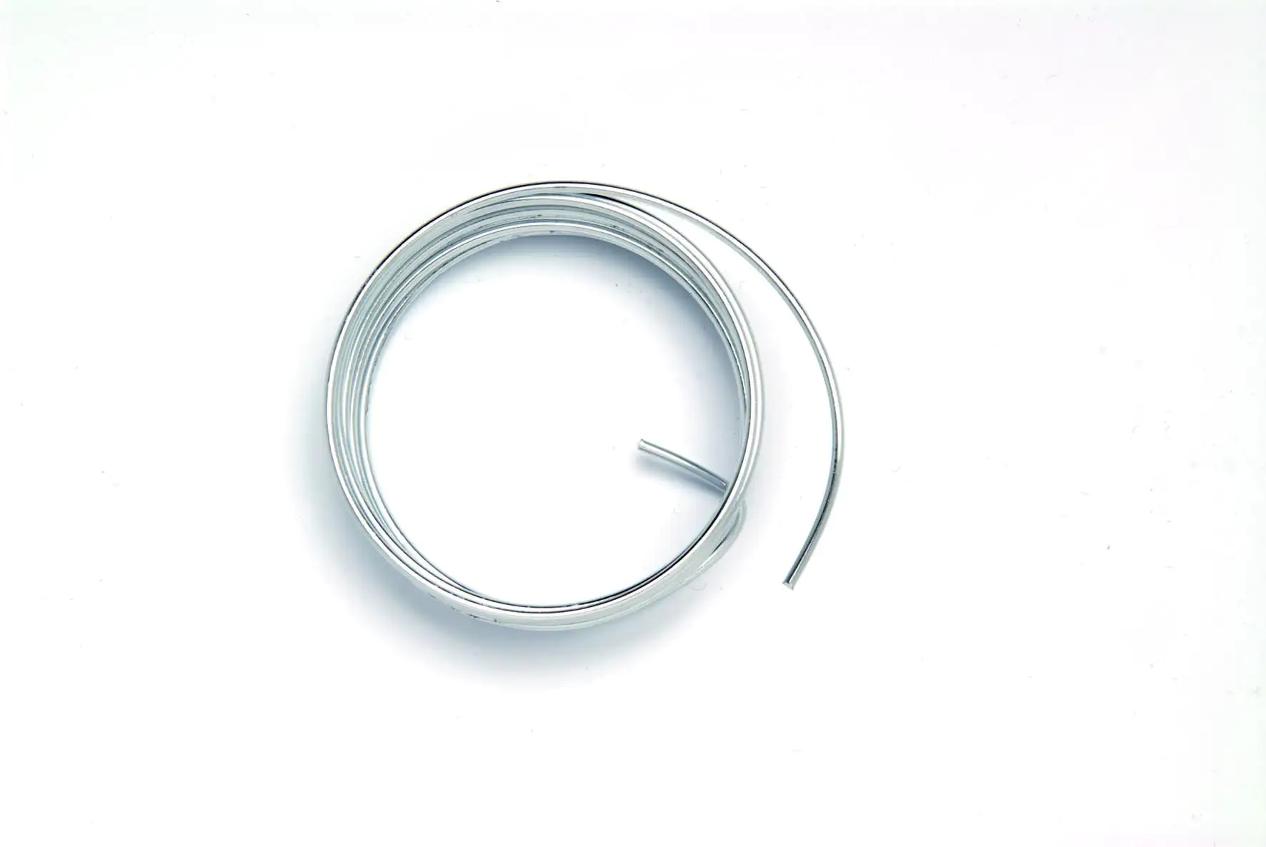 Glorex Deko Aludraht silberfarben 2 mm, 2 m