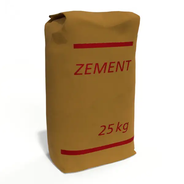 Zement CEM II B-M S-LL 32 5R grau, 25 kg