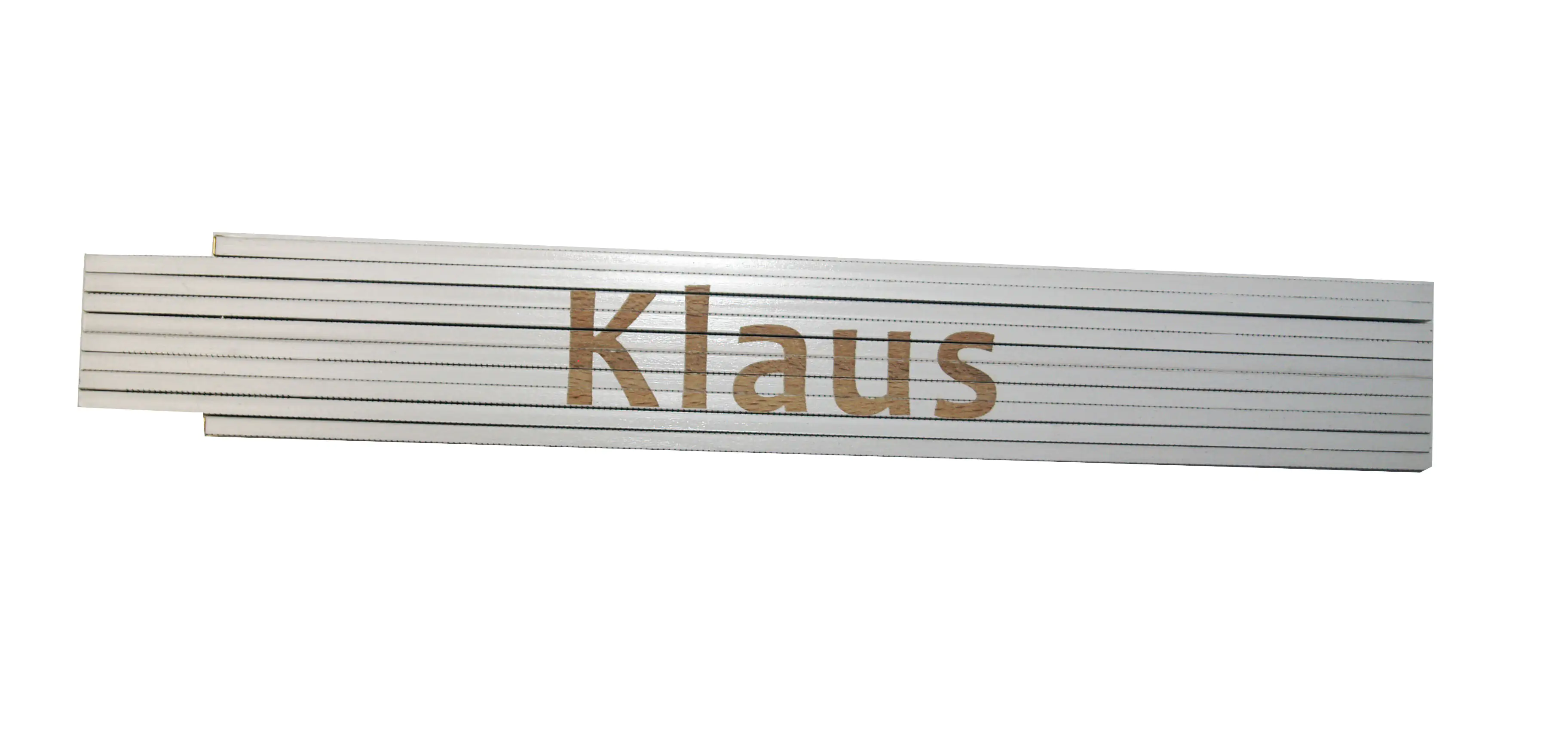 4018945160730 Zollstock Klaus 2 m weiß