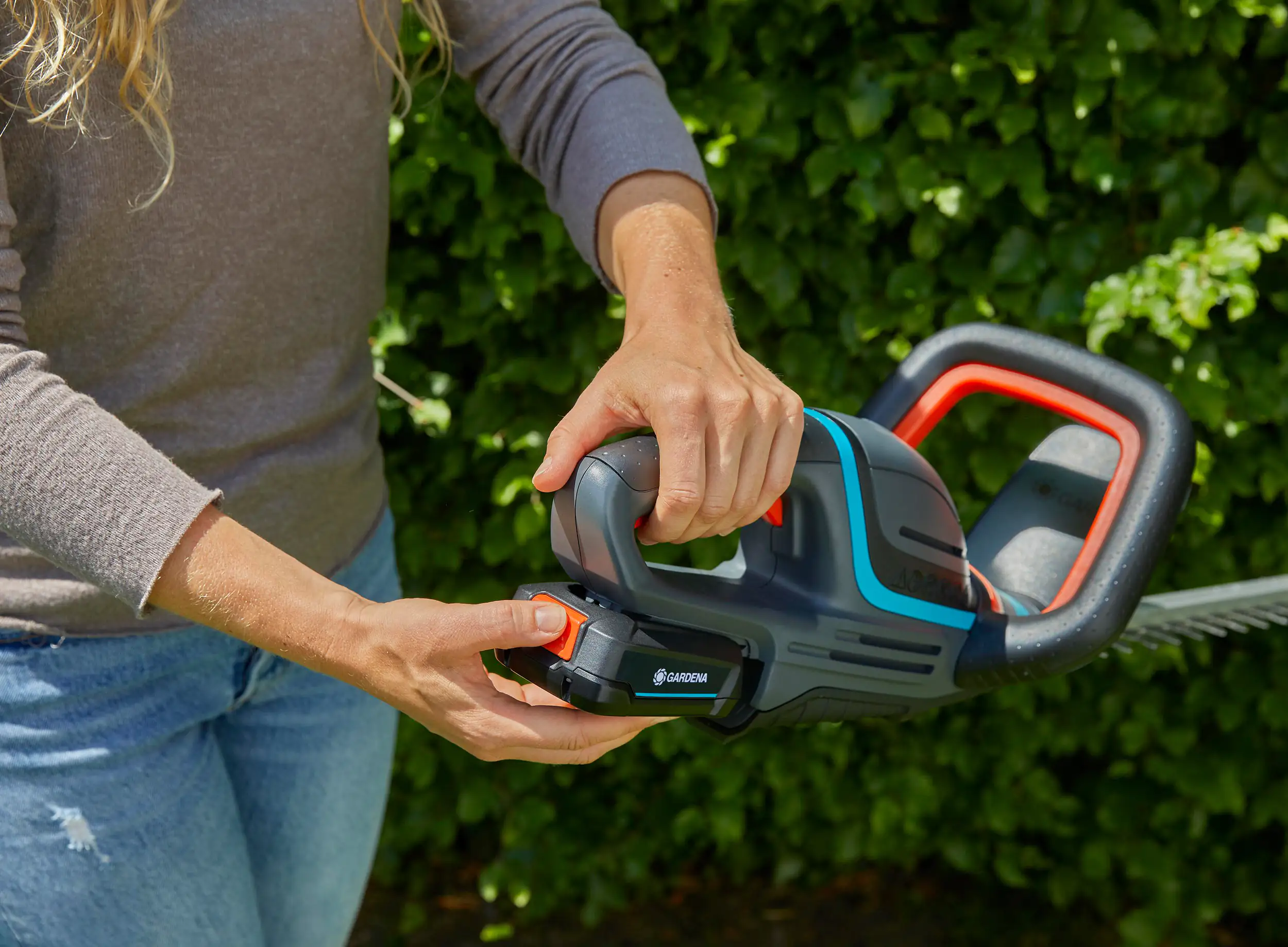 Gardena Akku Heckenschere ComfortCut 60/18V-P4A ohne Akku und Ladegerät