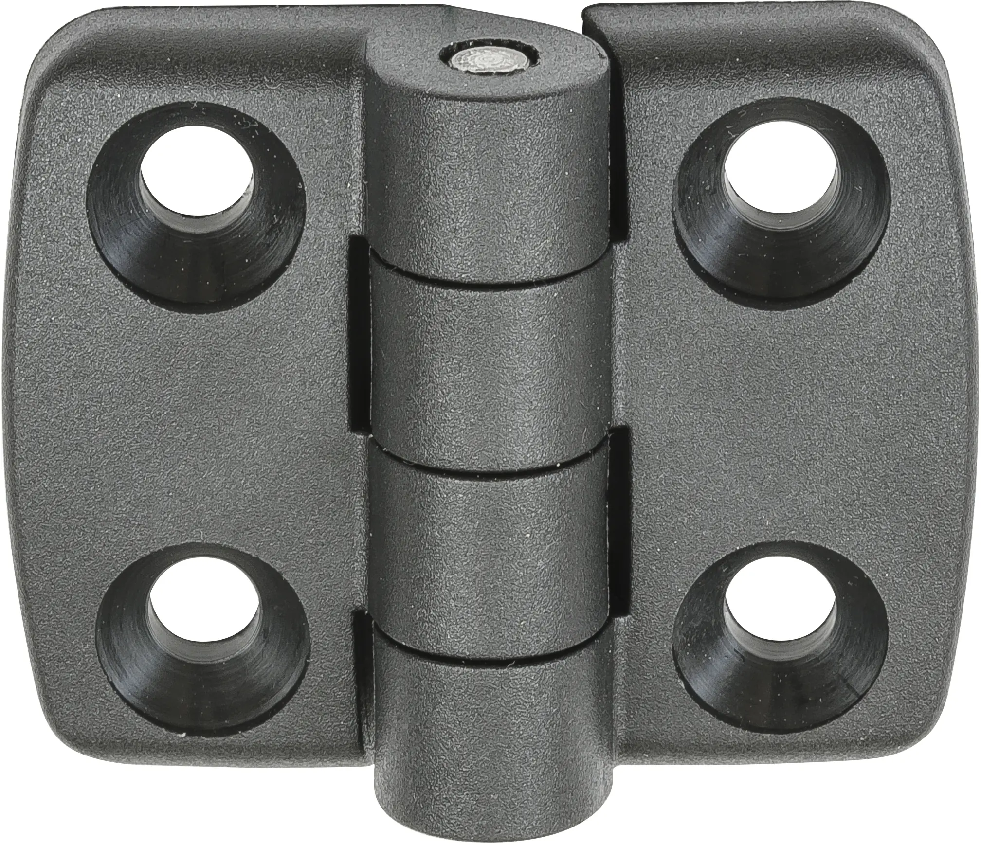 Vormann Polyamid-Scharniere schwarz 48 x 96 mm