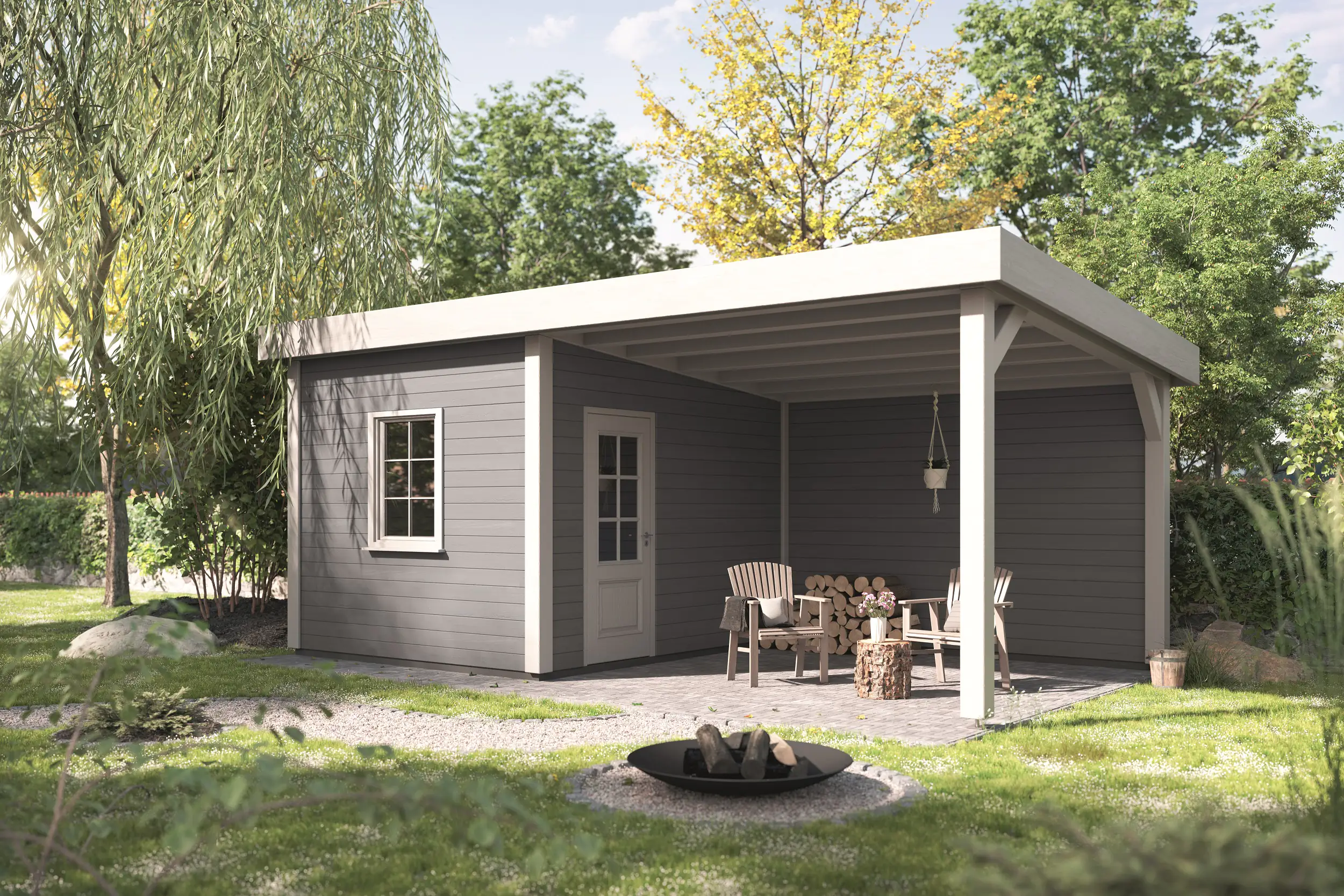 Alpina Wetterschutzfarbe 2,5 L vintagegrau