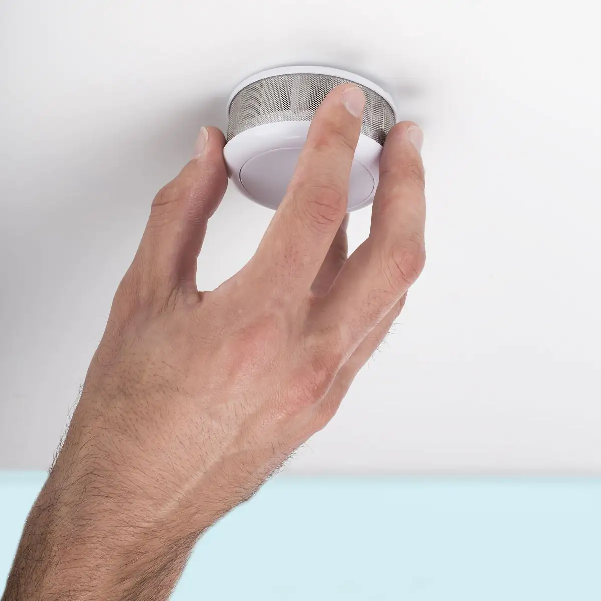 Smartwares Mini-Rauchwarnmelder Ø 70 mm, bis zu 10 Jahre Batterielaufzeit