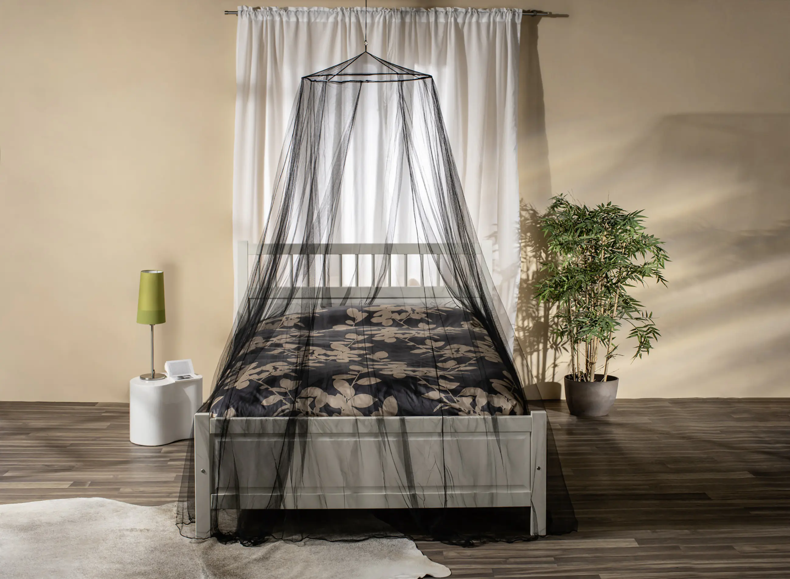 Primaster Moskitonetz 2,5 x 12,5 m anthrazit/anthrazit