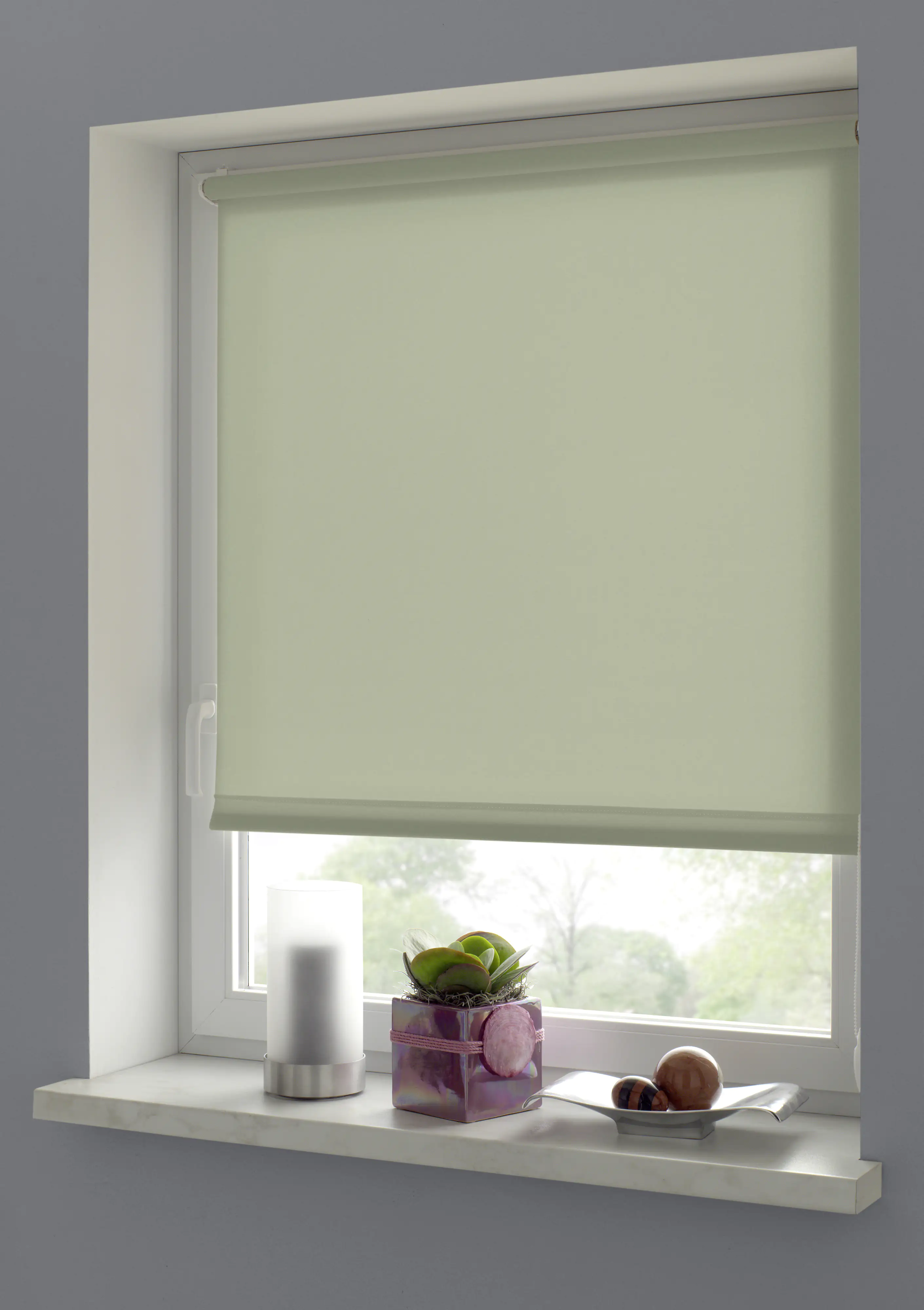 Gardinia EasyFix Rollo mintgrün 100 x 150 cm Gardinia EasyFix Rollo mintgrün 100 x 150 cm