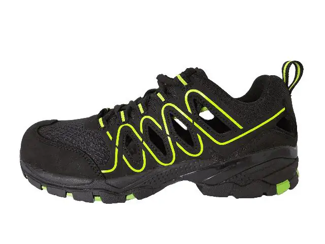 PowerSafe Sicherheitssandale Luca S1P schwarz-neongrün