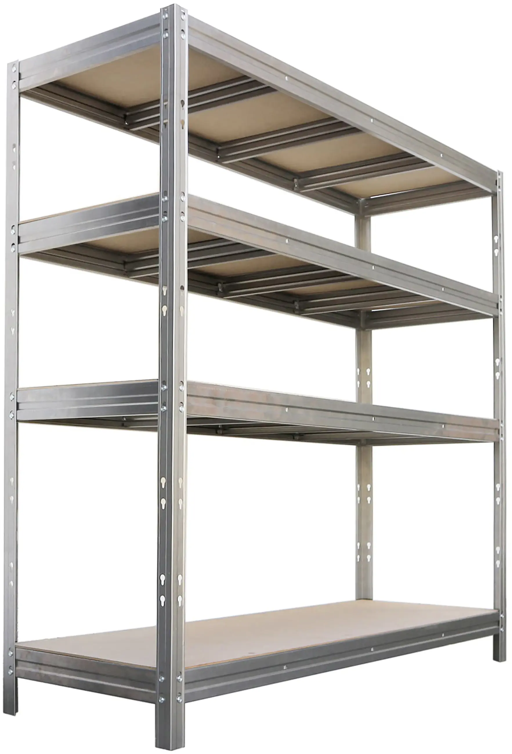 Ar Shelving Schwerlastregal Bullrack Rivet verzinkt 200 x 180 cm 4 Böden 2400 kg