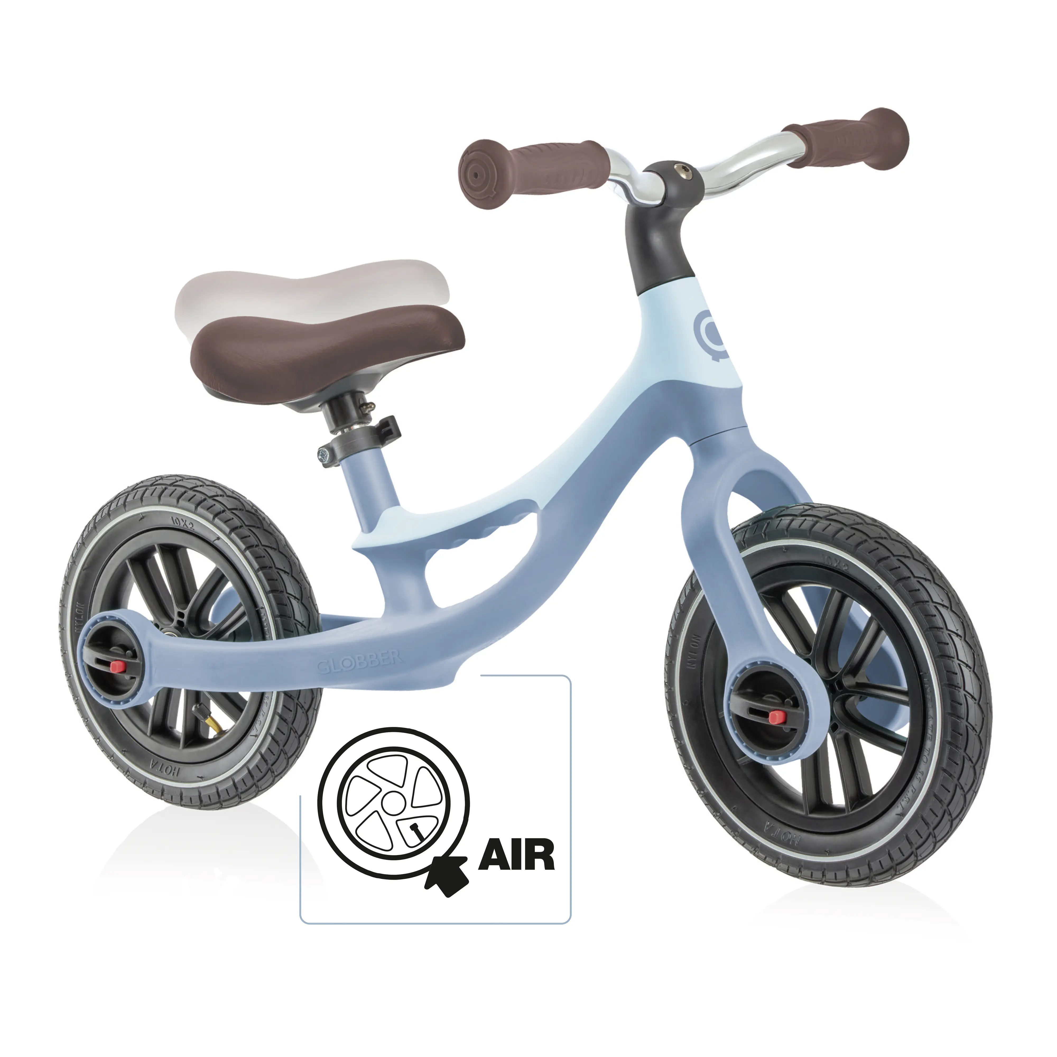 Globber Laufrad Go Bike Elite Air pastellblau