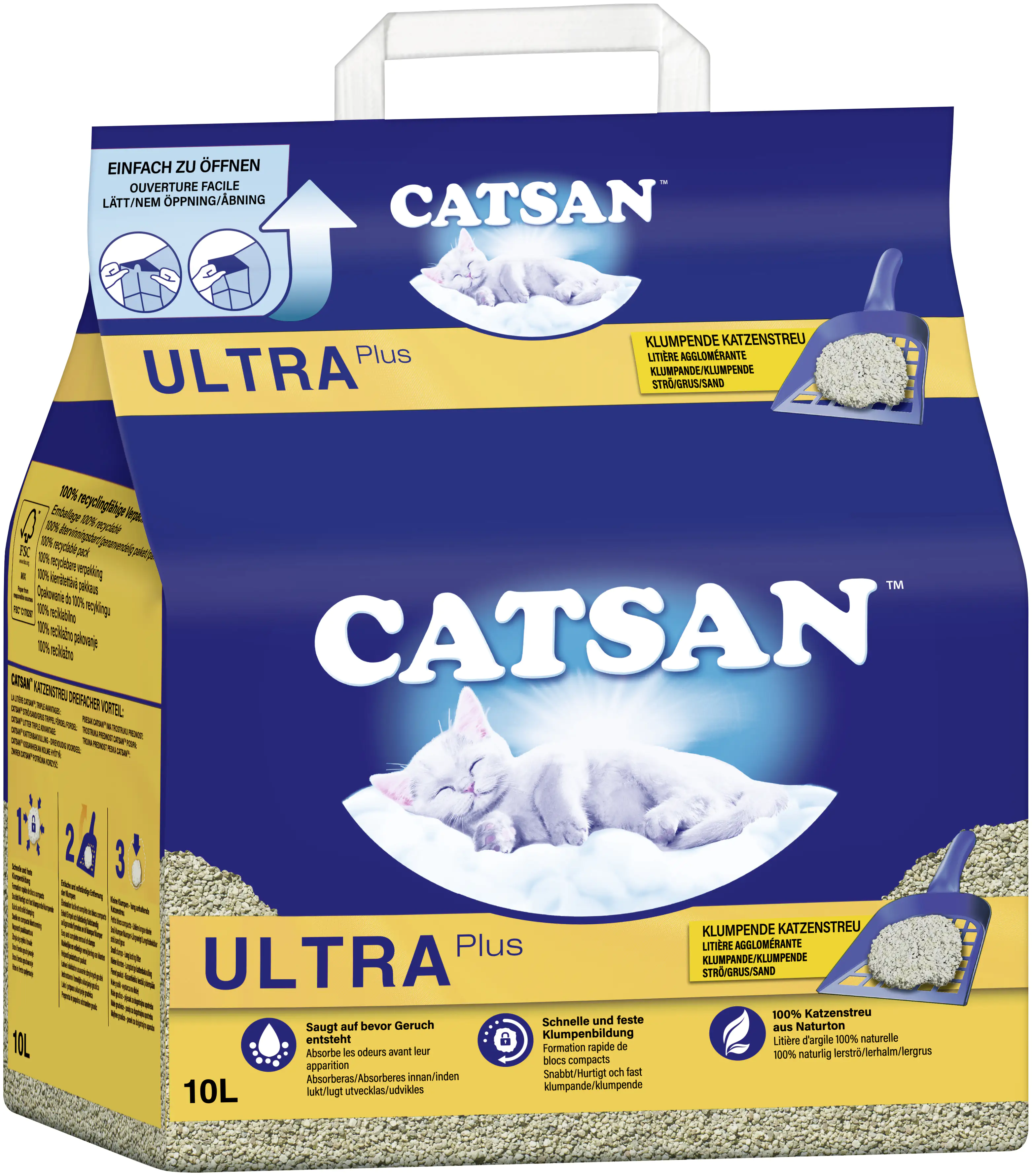 Catsan Ultra Klumpenstreu 10 L Catsan Ultra Klumpenstreu 10 L