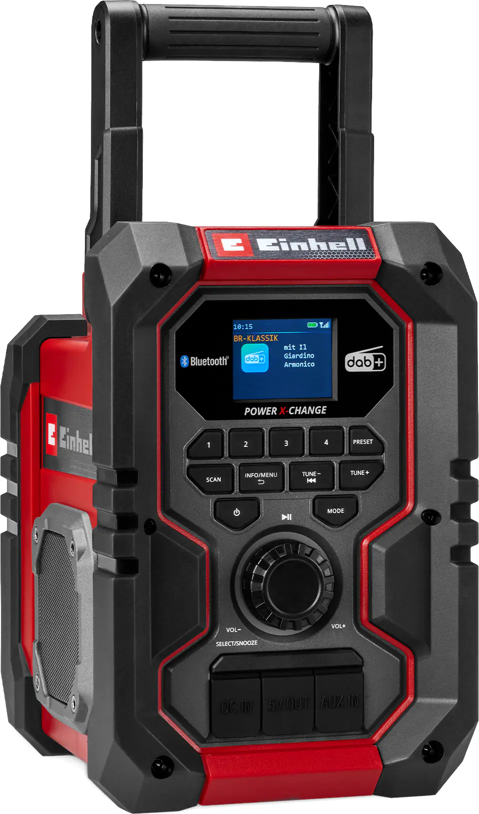 Einhell Expert Akku-Radio TE-CR 18 Li DAB+/FM/BT Solo Einhell Expert Akku-Radio TE-CR 18 Li DAB+/FM/BT Solo