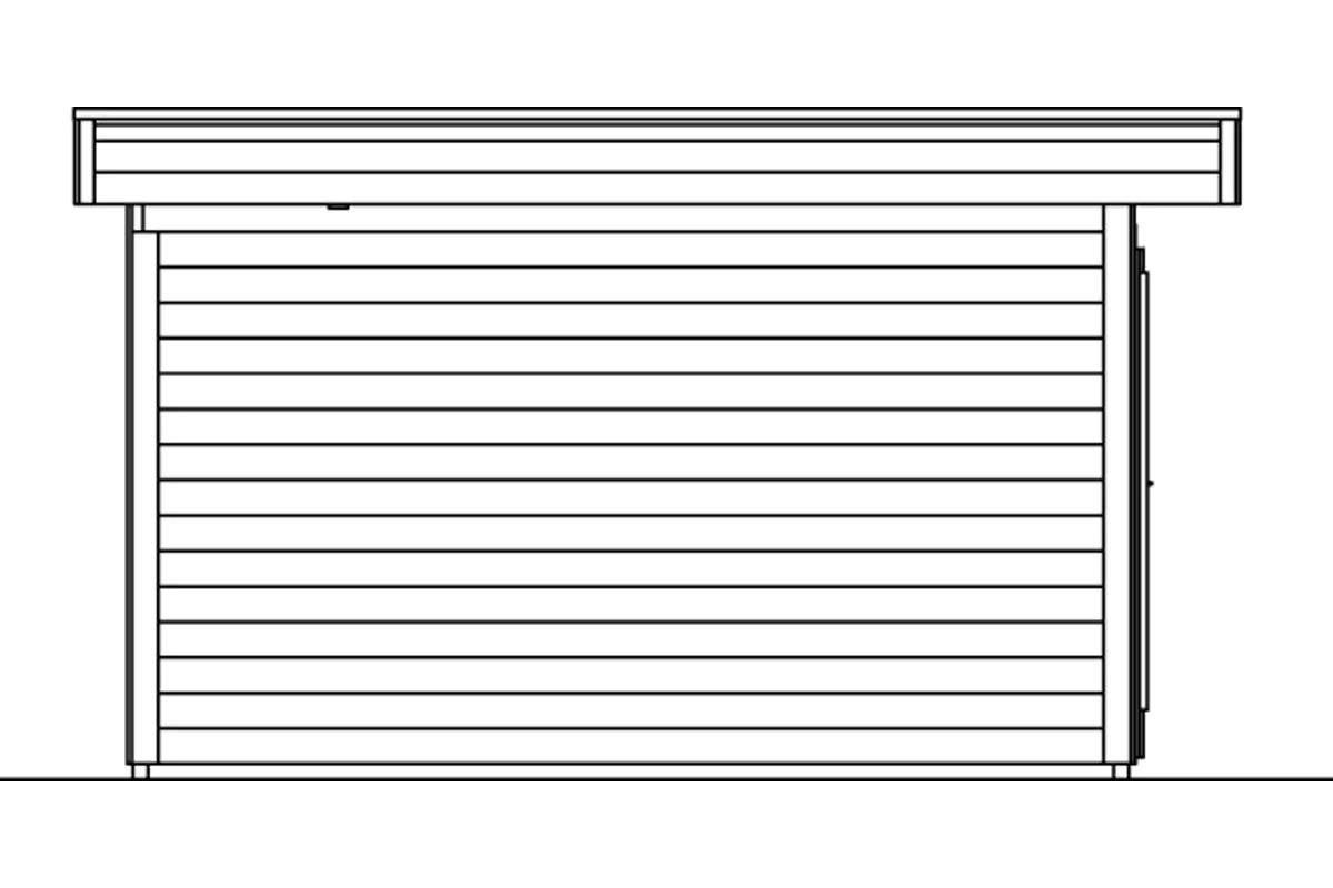 4018211610891_7 SKAN HOLZ Freizeithaus Basel 2 420 x 380 cm natur mit Fußboden