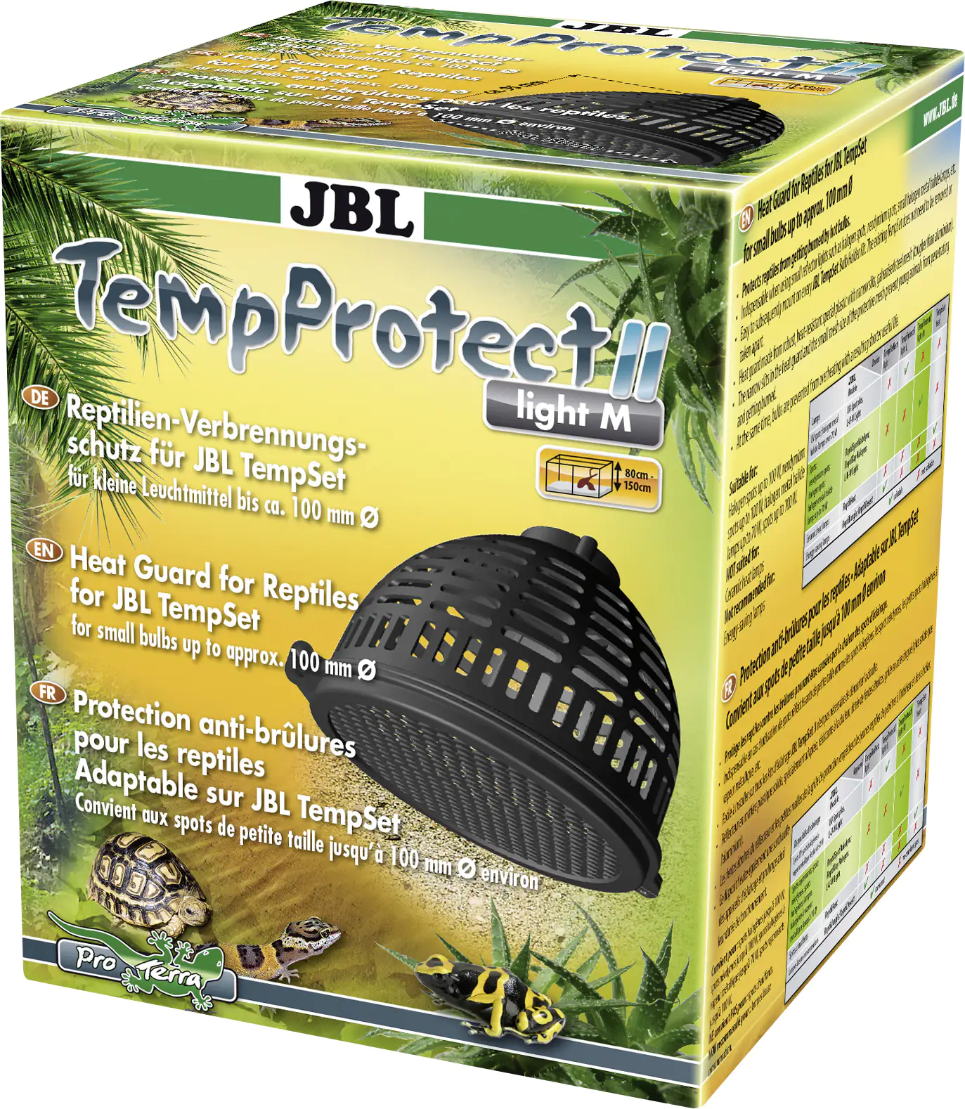 4014162711908 JBL Lampenschirm TempProtect II Light M schwarz