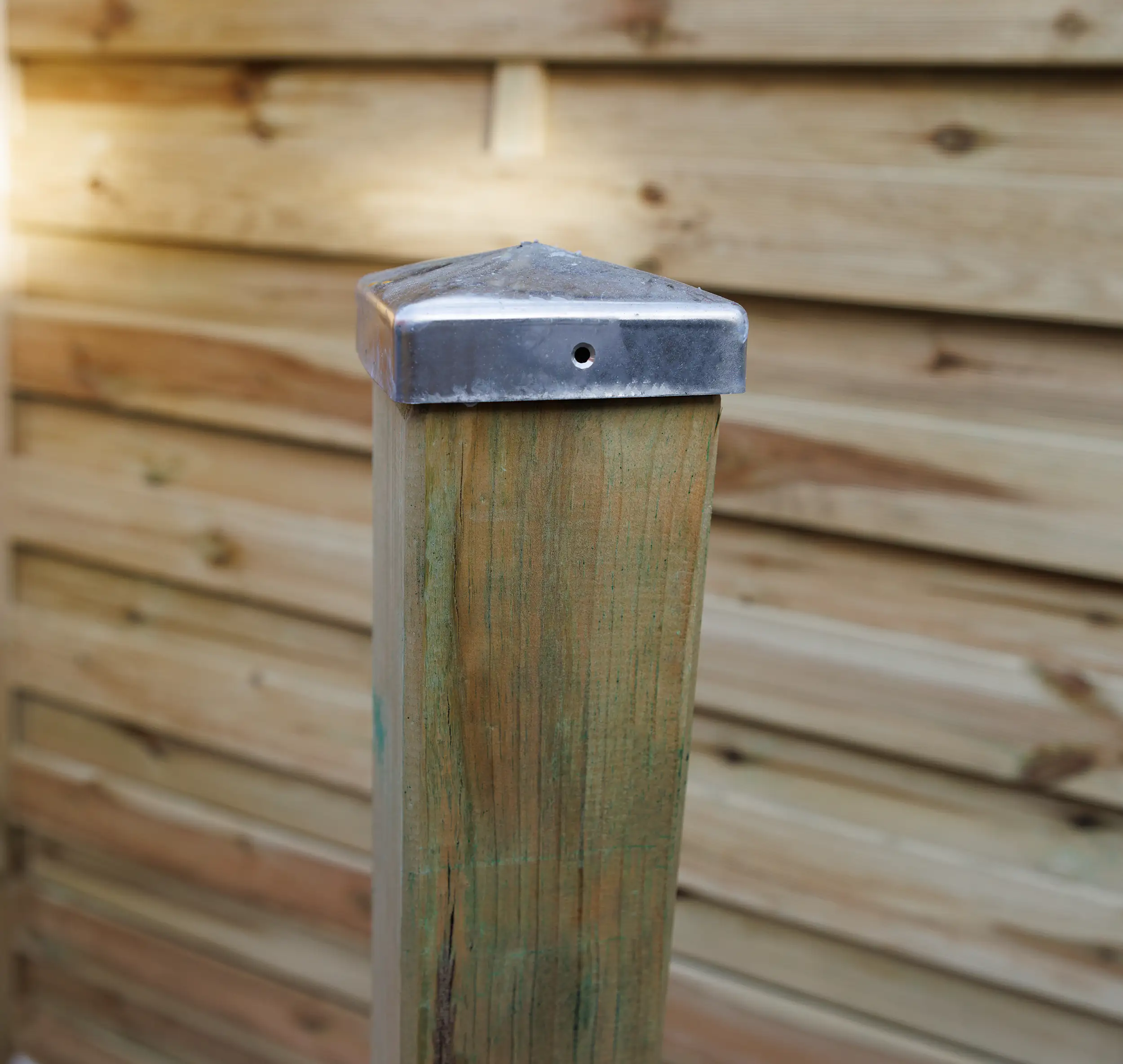 TrendLine Pfostenkappe Edelstahl 70 x 70 mm