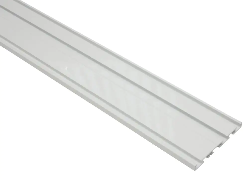 Gardinia Aluminium-Vorhangschiene 3-läufig, weiß, 250 cm