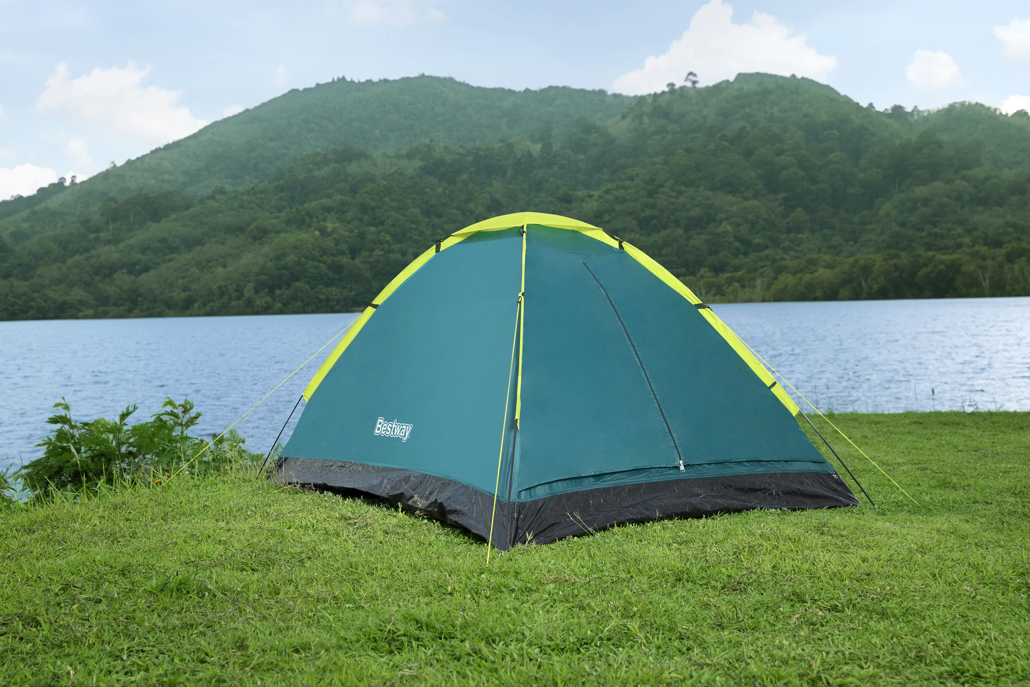 Bestway 3-Personen-Zelt Cool Dome 3 grün 210 x 210 x 130 cm
