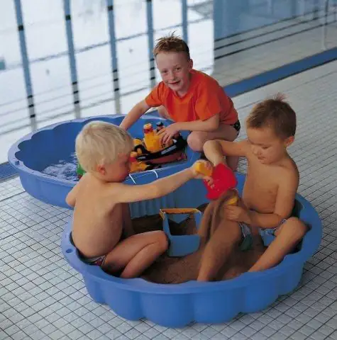 BIG Sandmuschel 2 -tlg. blau, 88 x 88 x 24 cm