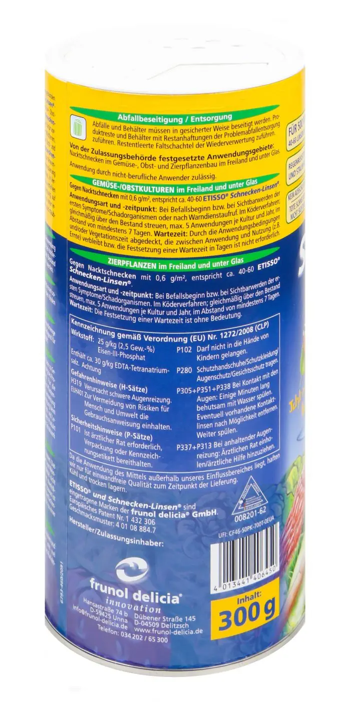 Etisso Schneckenlinsen Streudose 300 g Etisso Schneckenlinsen Streudose 300 g