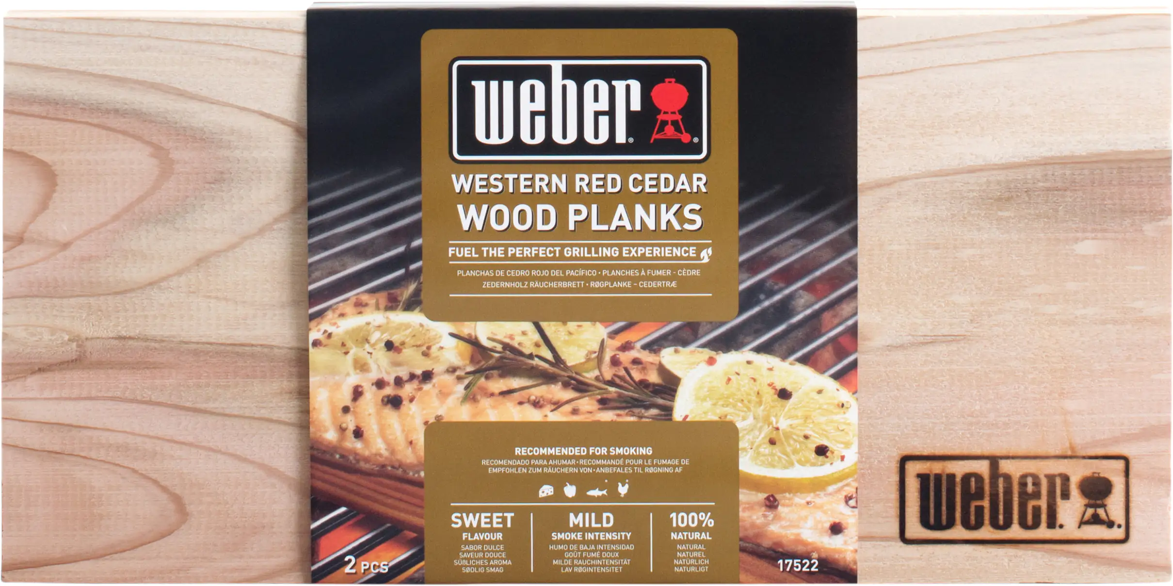 Weber Räucherbretter Zedernholz klein