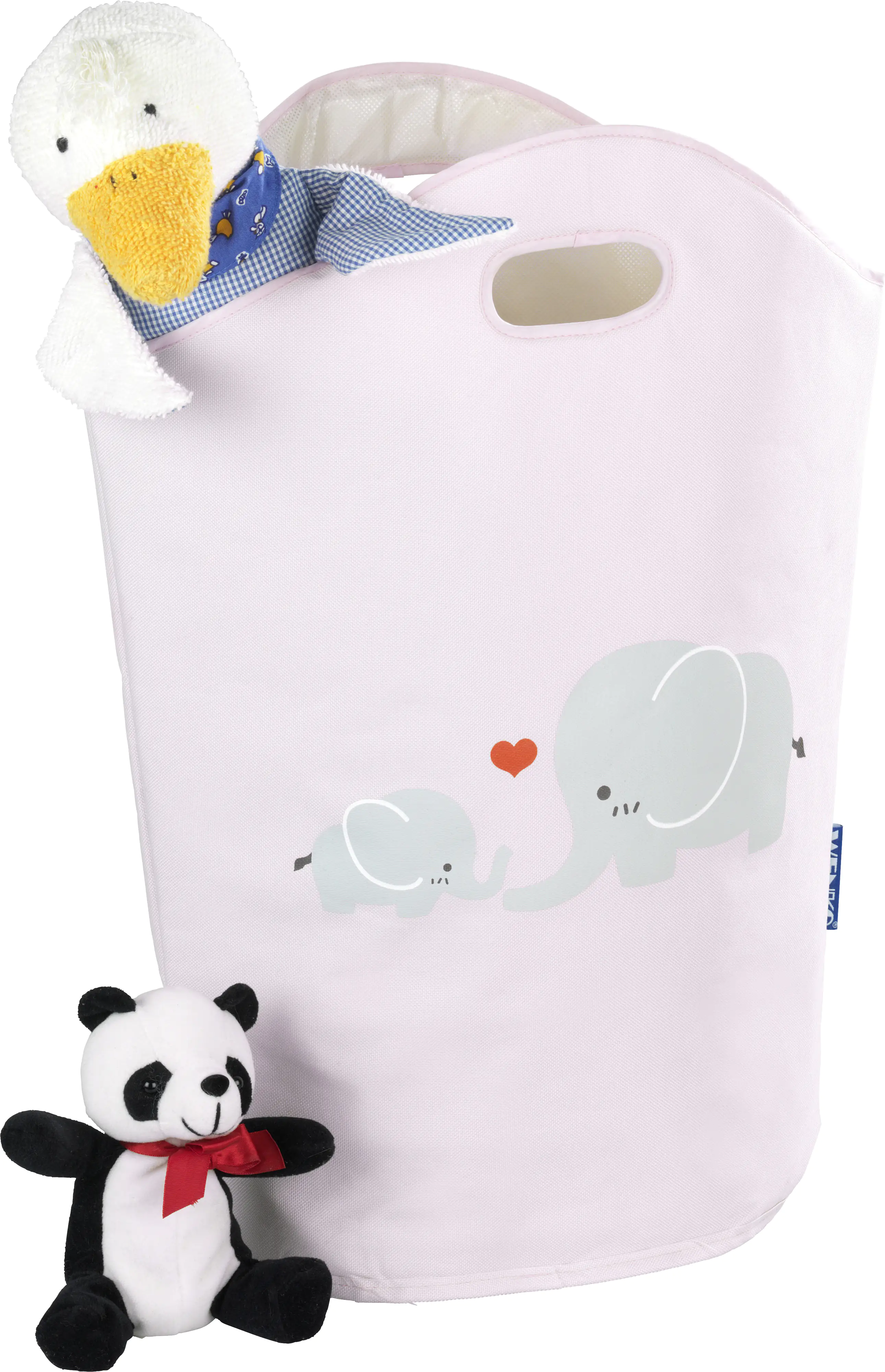 4008838165744_2662711 Wenko Wäschesammler Kids Elli 24 l, rosa