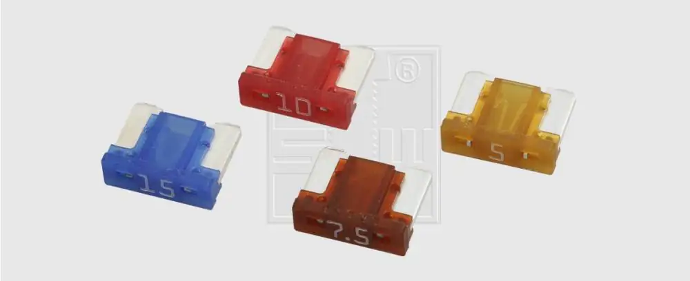SWG Flachstecksicherung Low Profile 4-teilig Mini 5/7,5/10/15A