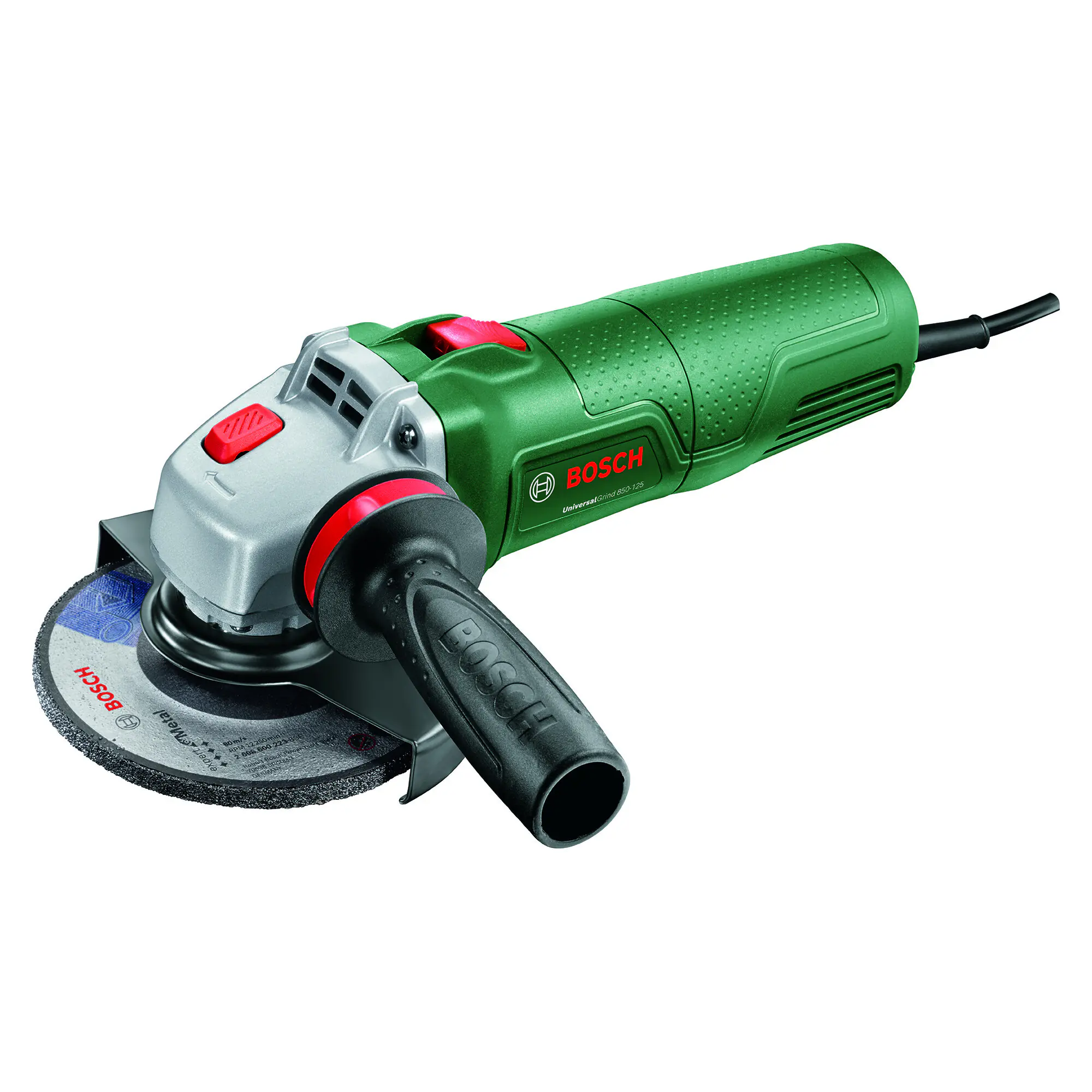 Bosch Winkelschleifer UniversalGrind 850-125 850 W inkl. 3 Scheiben