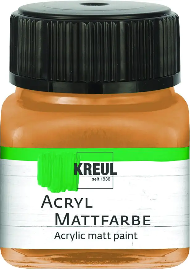 Kreul Acryl Mattfarbe ocker 20 ml Kreul Acryl Mattfarbe ocker 20 ml