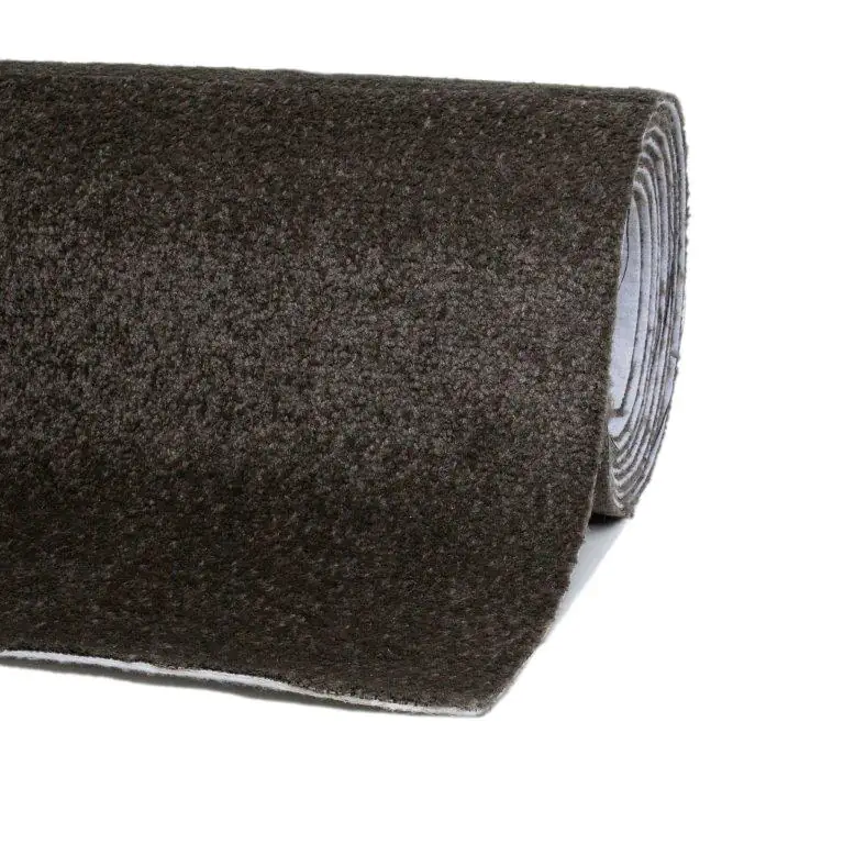 4002398712806_1 Andiamo Teppichboden Ines Coupon im Wunschmaß, grau-braun, 4 m breit