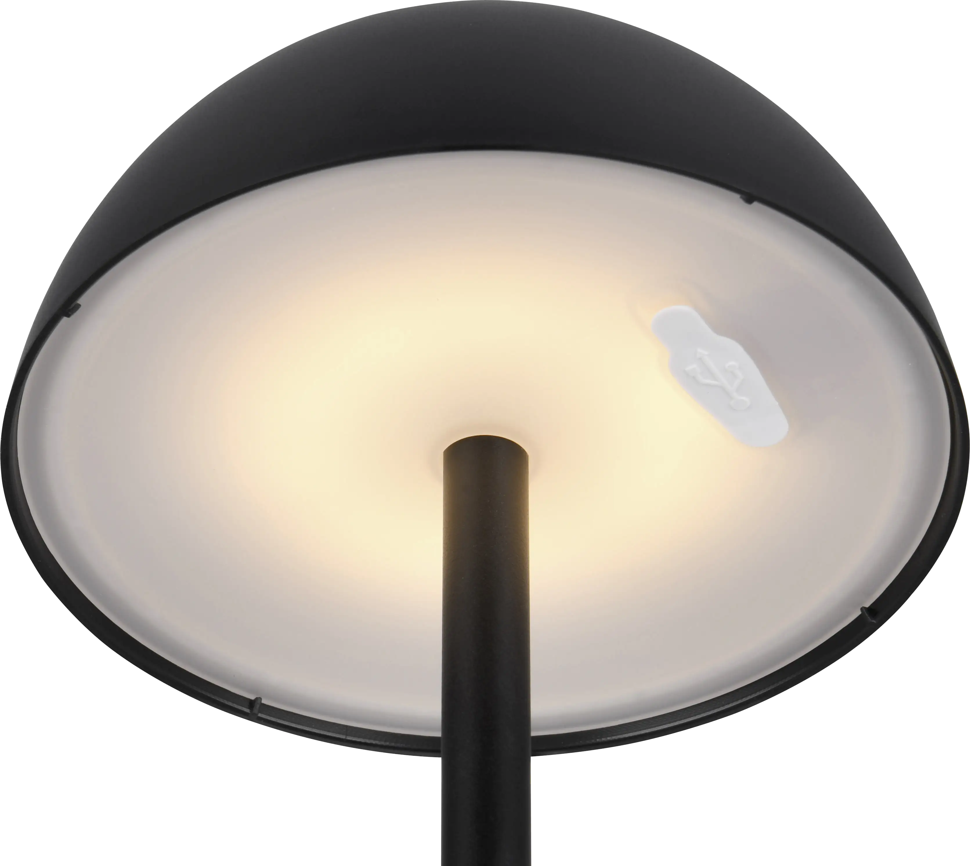 Reality Leuchten LED Akku-Tischleuchte Ricardo schwarz 30 cm warmweiß Reality Leuchten LED Akku-Tischleuchte Ricardo schwarz 30 cm warmweiß