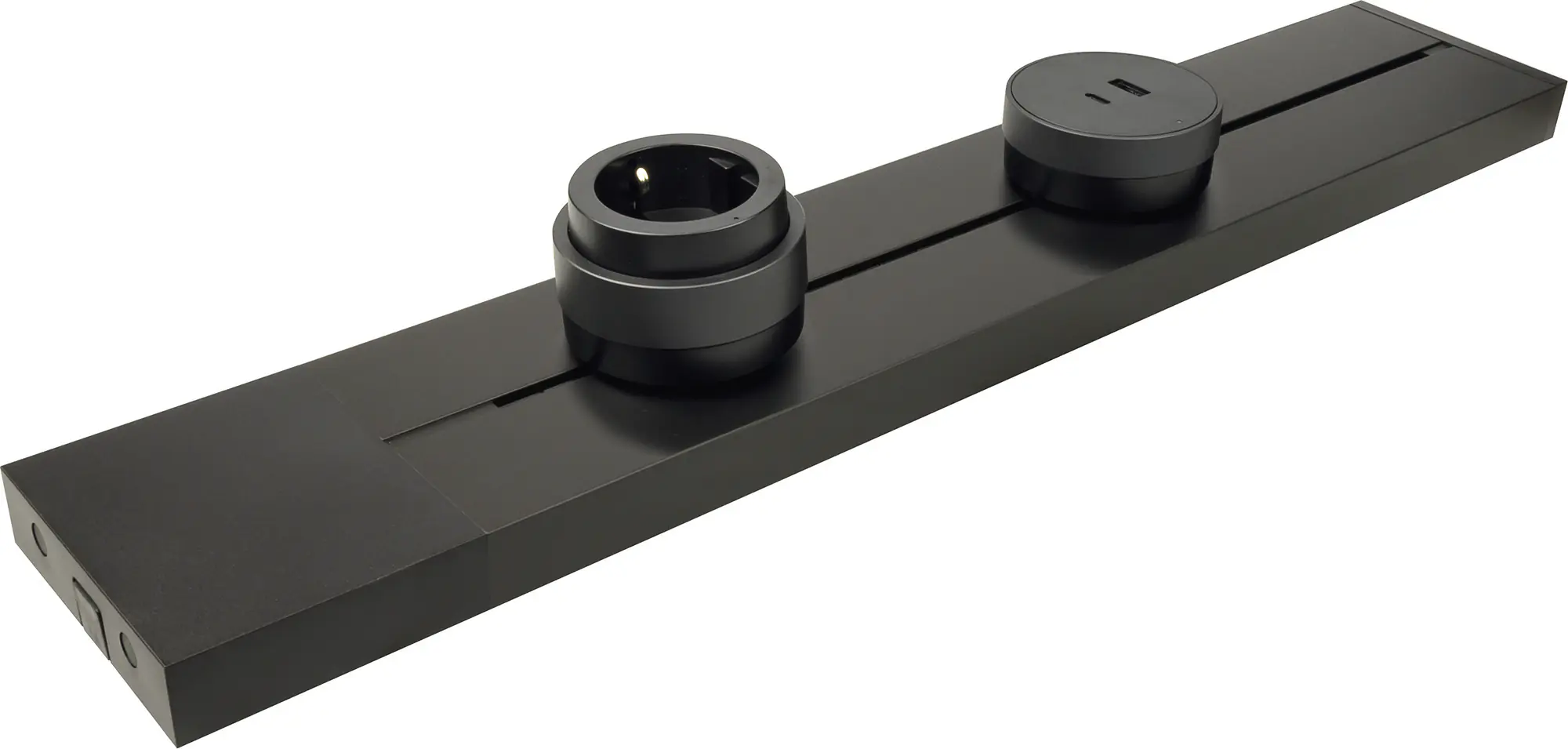 Schwaiger Modulare Stromleiste 50 cm max. 3680W schwarz Schwaiger Modulare Stromleiste 50 cm max. 3680W schwarz