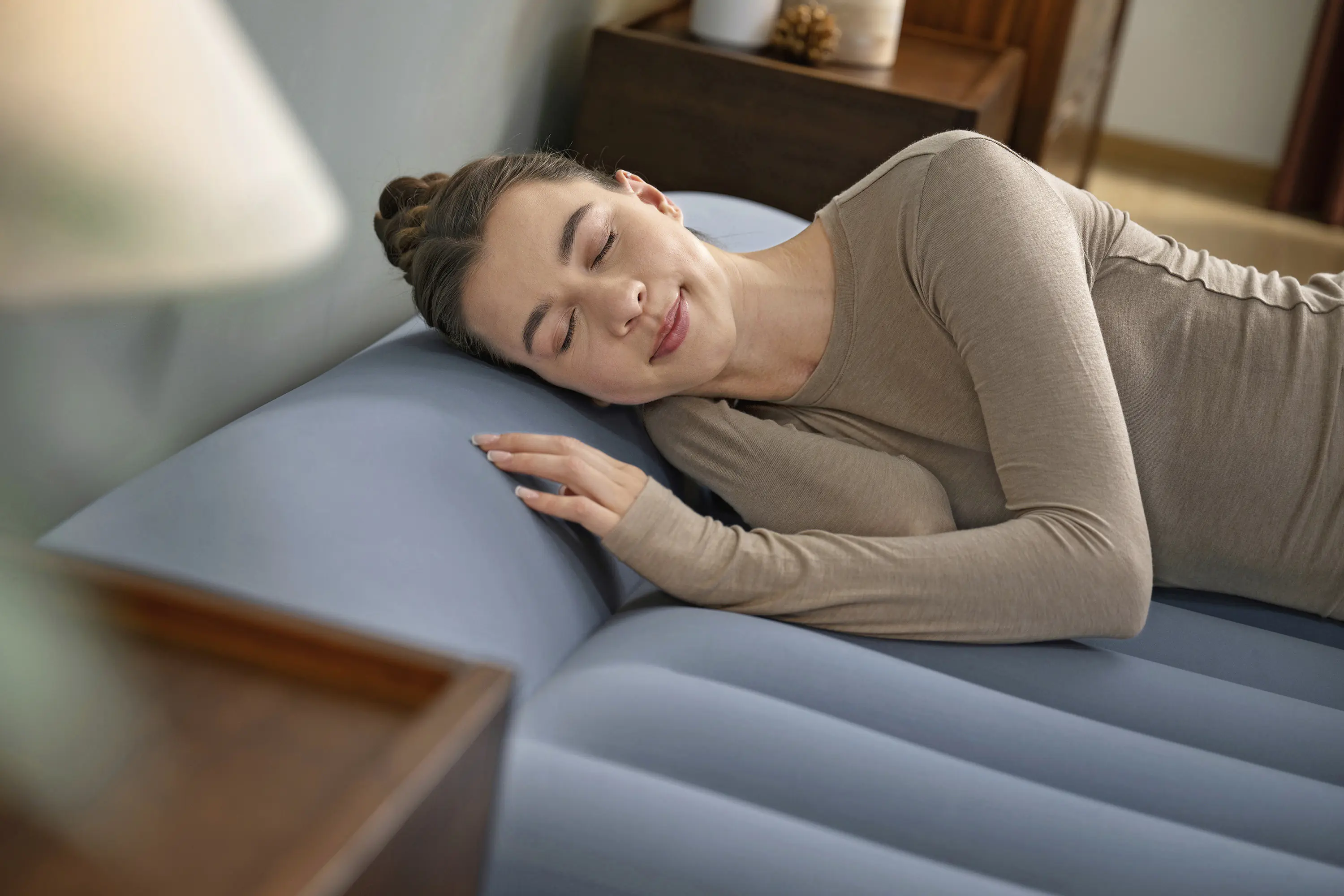 Bestway Luftbett SleepSupport für 2 Personen 203 x 152 cm mit integrierter Elektropumpe 