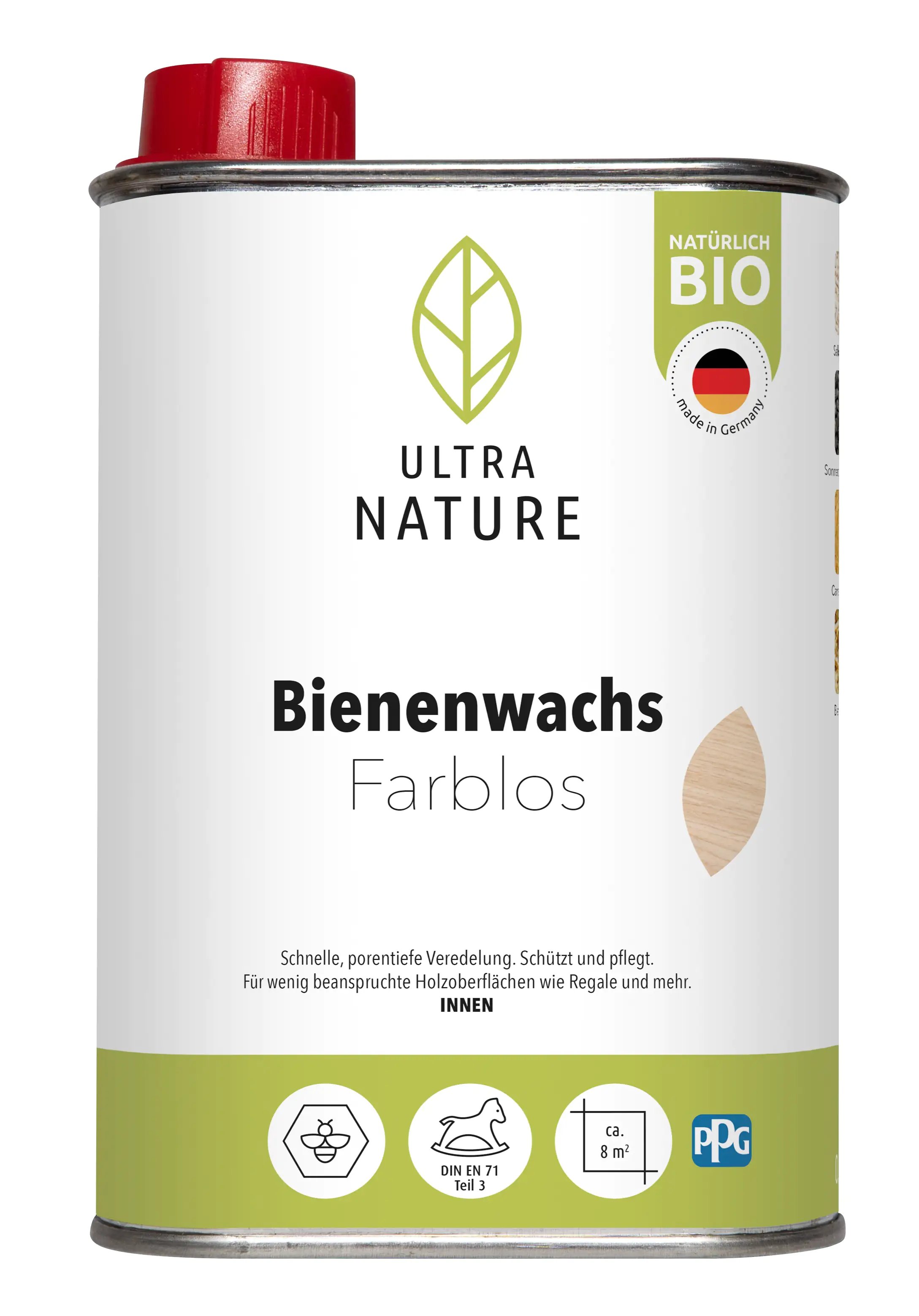 Ultra Nature Bienenwachs 250 ml farblos