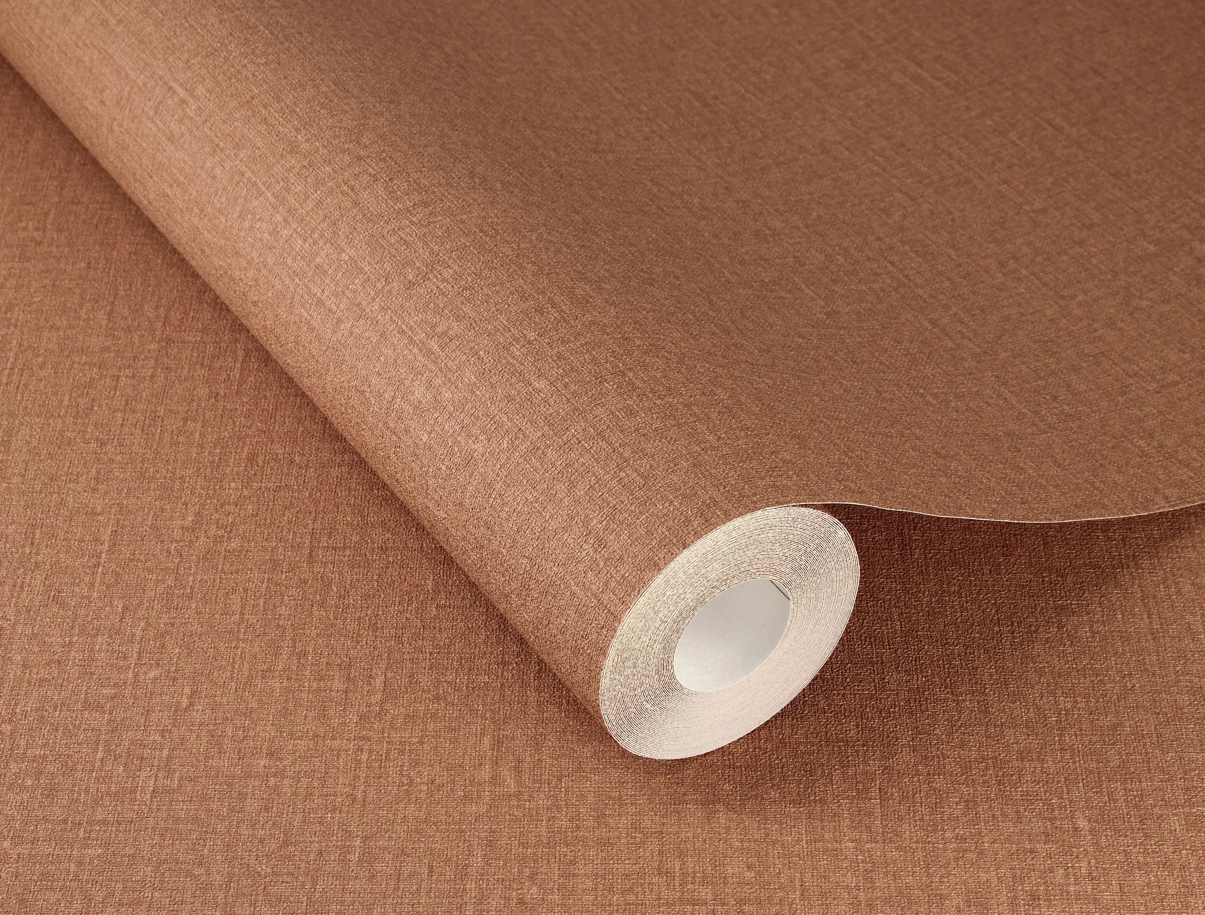 Rasch Vliestapete 555912 Rot-Terra Uni 10,05 m x 0,53 m