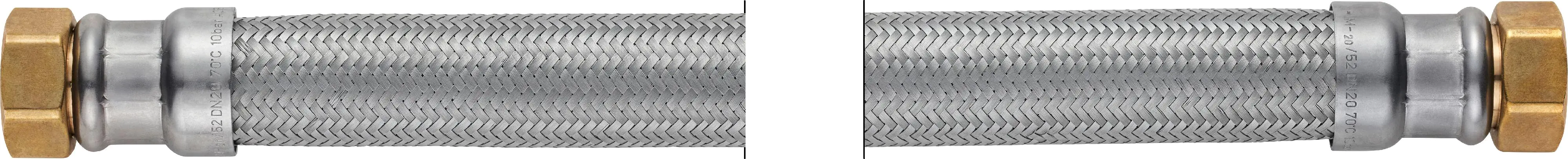 Techline NT Panzerschlauch IG 3/4" x IG 3/4", DN20, 100 cm Techline NT Panzerschlauch IG 3/4" x IG 3/4", DN20, 100 cm